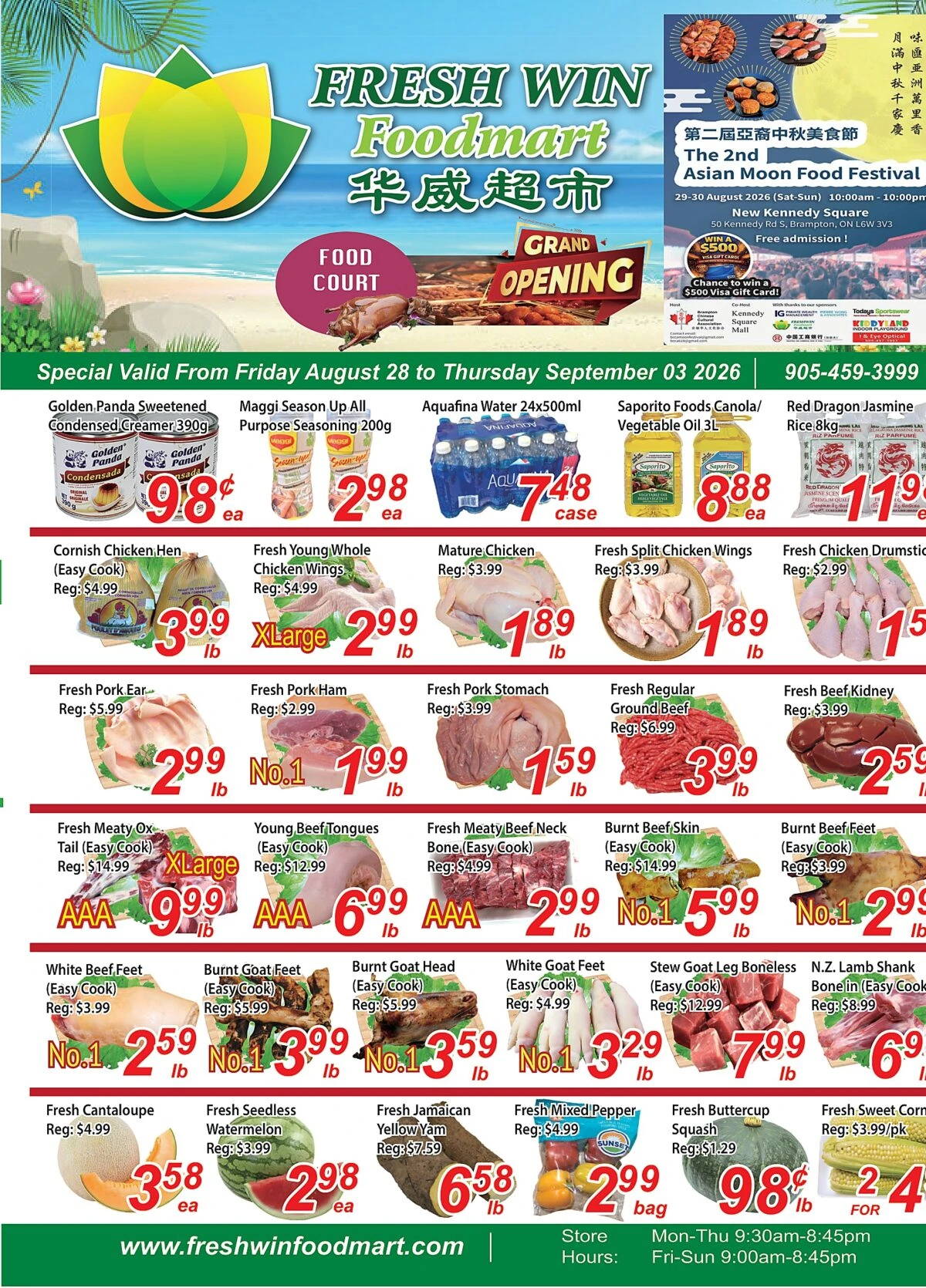 Freshwin FoodMarket Brampton Weekly Flyer - Page 1