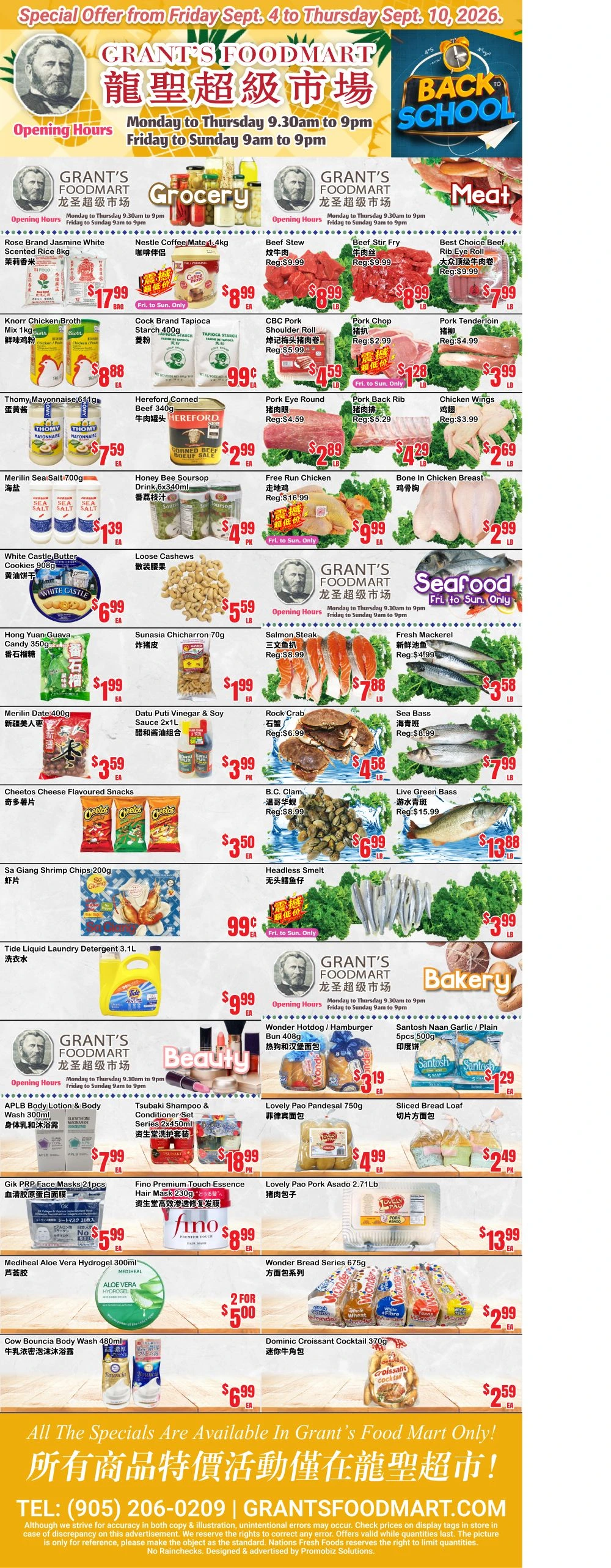 Grant's Foodmart Mississauga Weekly Flyer - Page 2