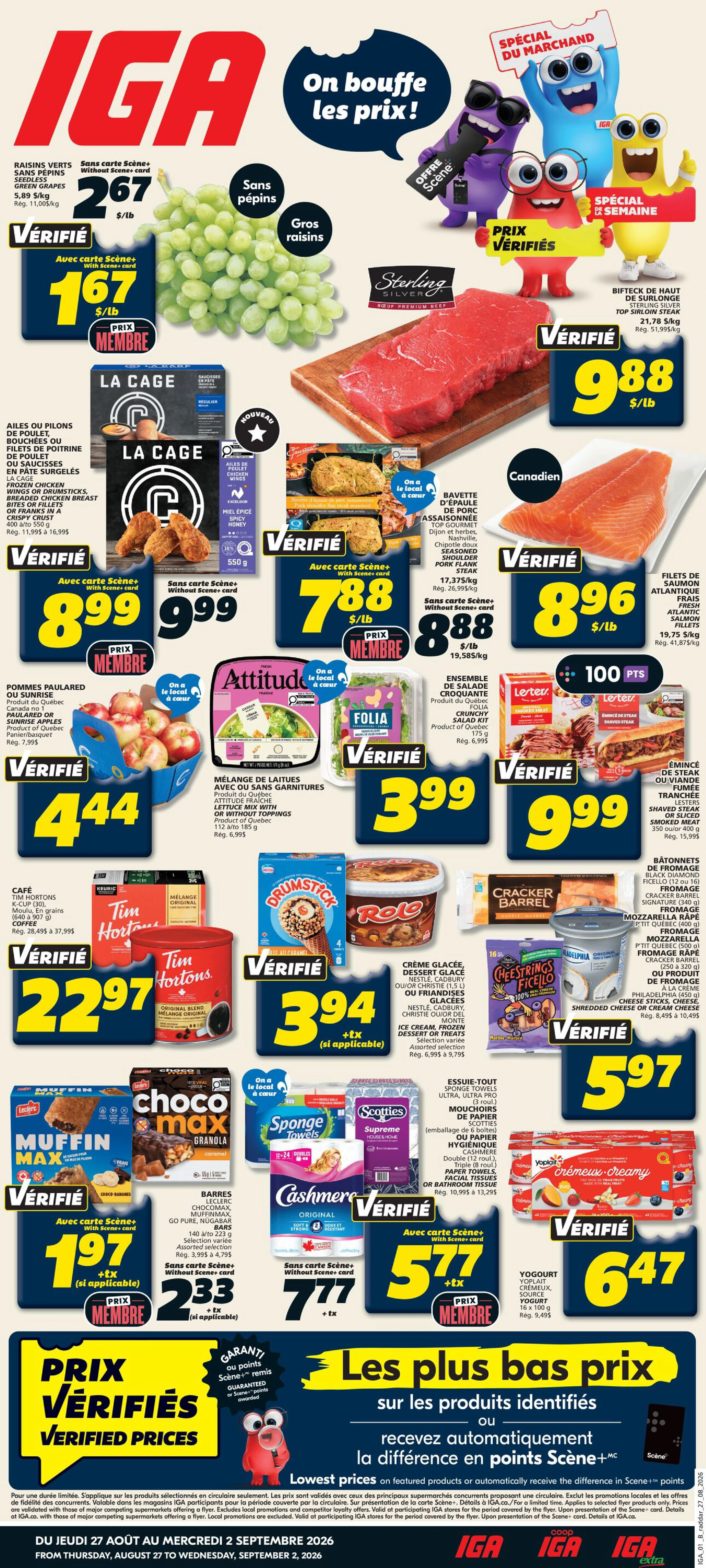 IGA Quebec Weekly eFlyer - Page 1