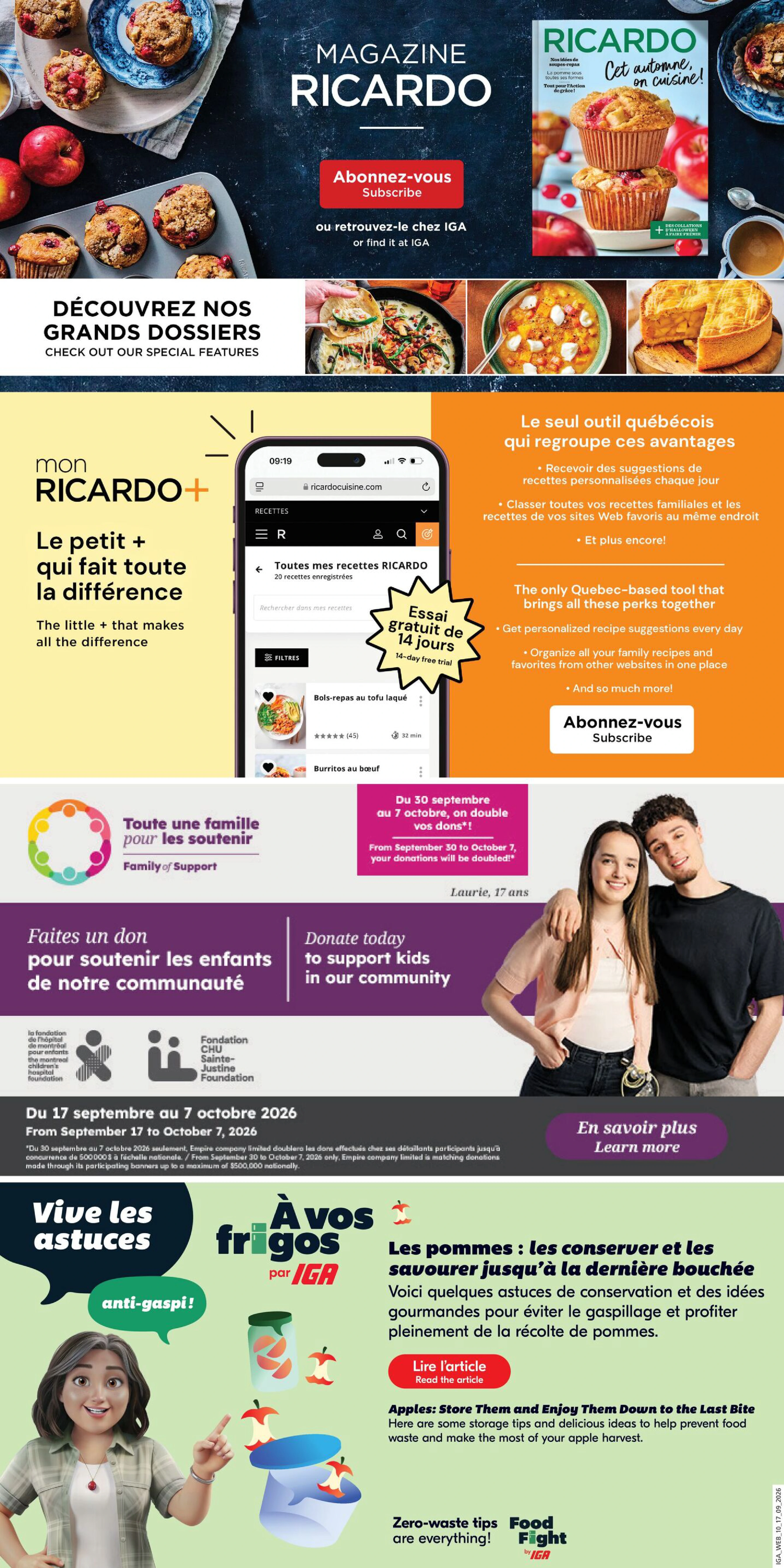 IGA Quebec Québec – Weekly eFlyer - Page 14