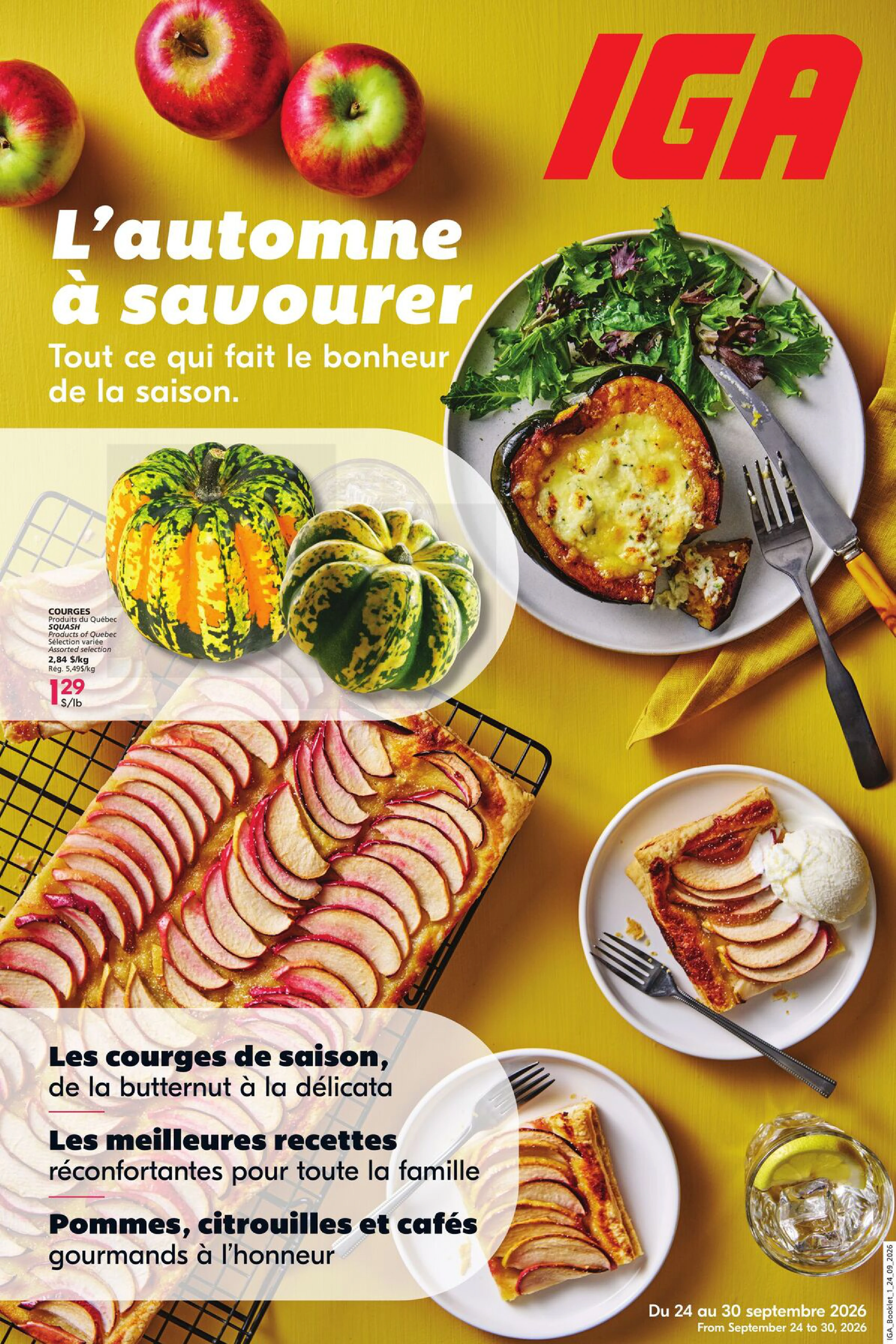 IGA Quebec Fall Booklet - Page 1