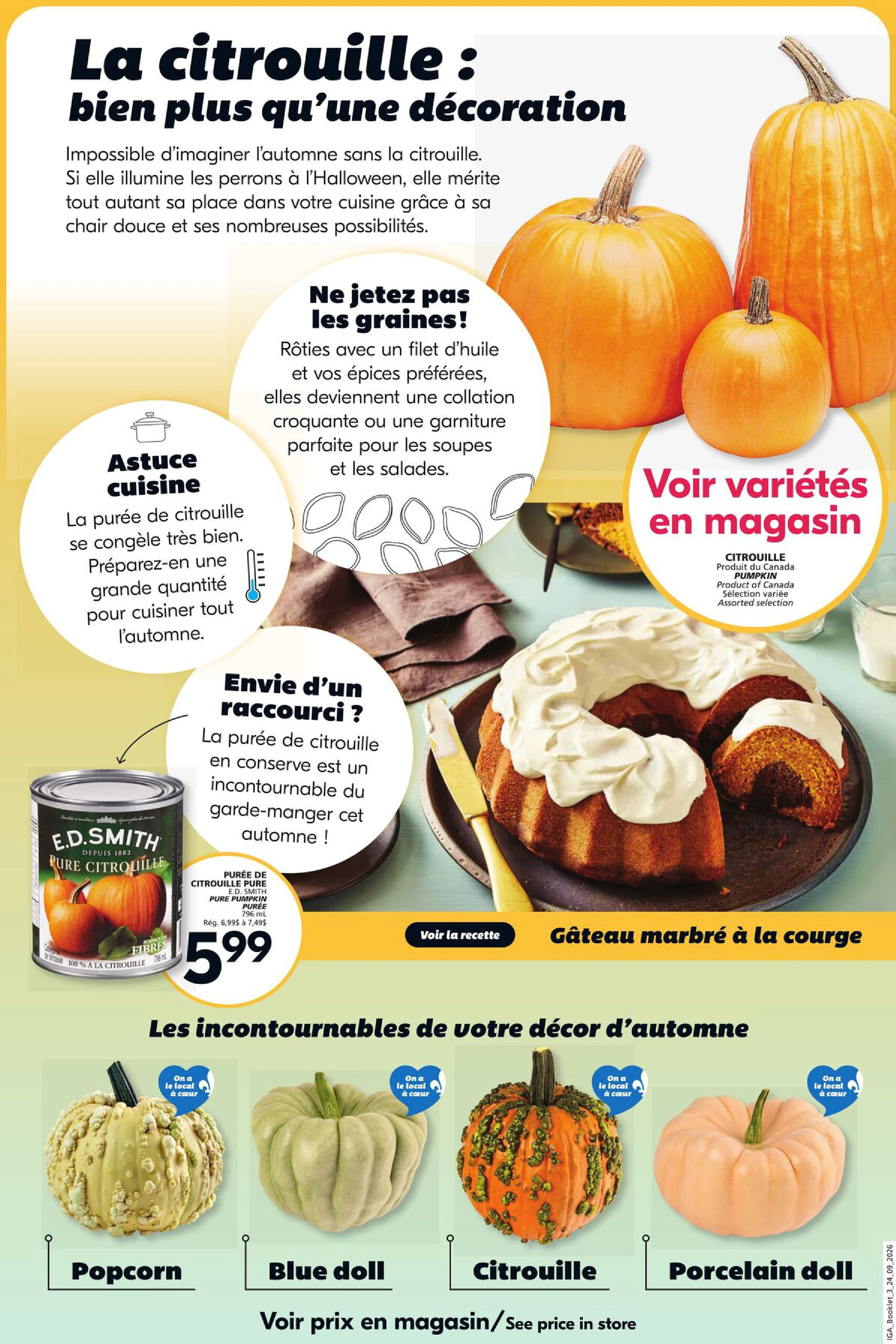 IGA Quebec Fall Booklet - Page 3