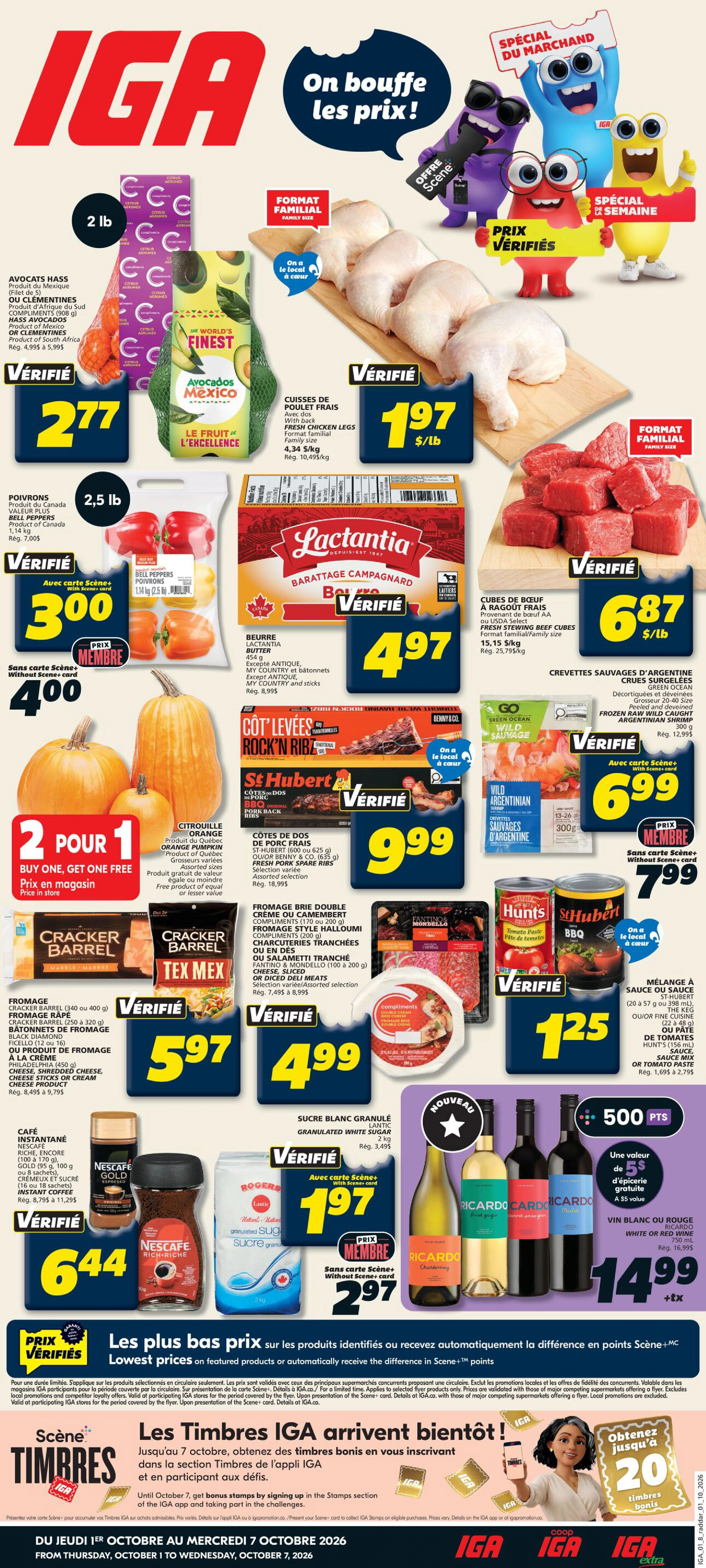 IGA Quebec Québec – Weekly eFlyer - Page 1
