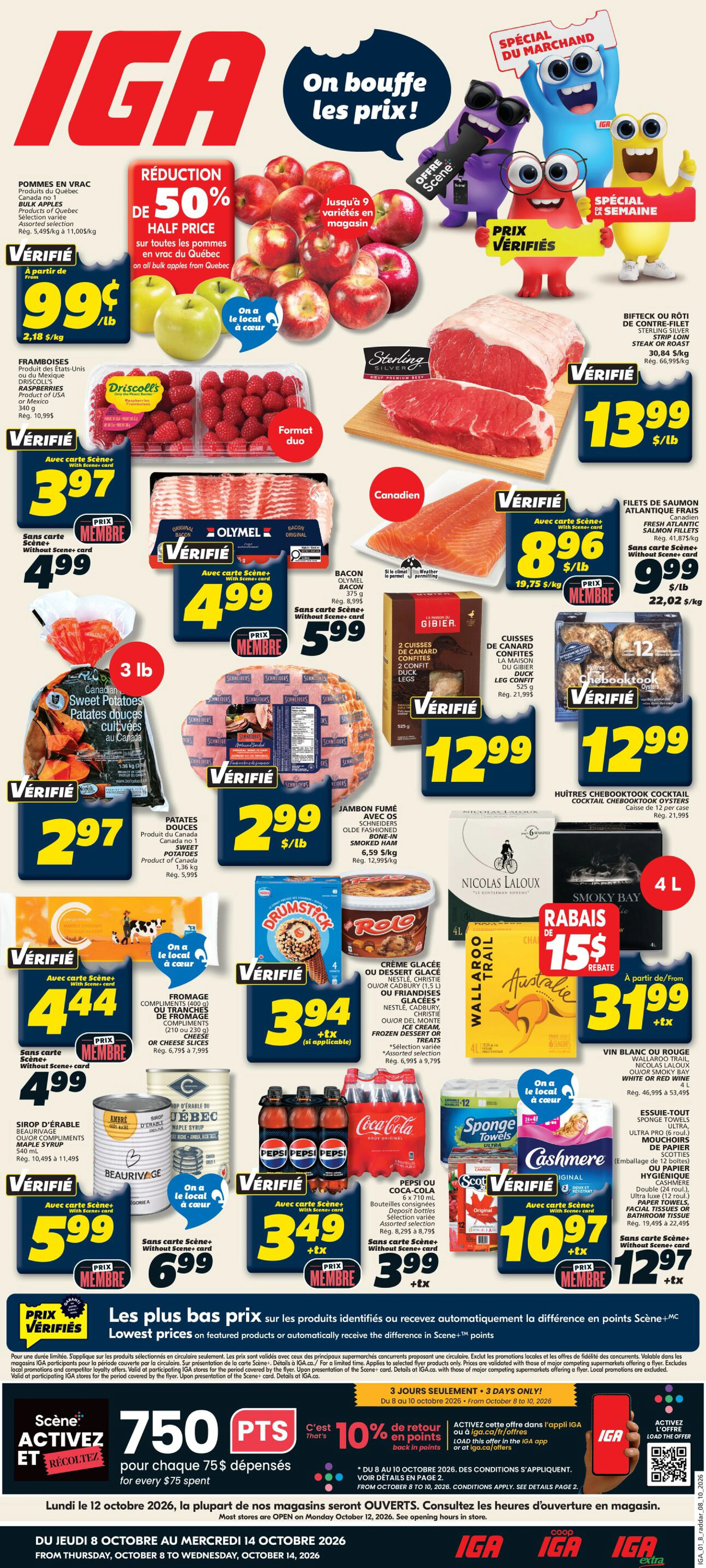 IGA Quebec Québec – Weekly eFlyer - Page 1