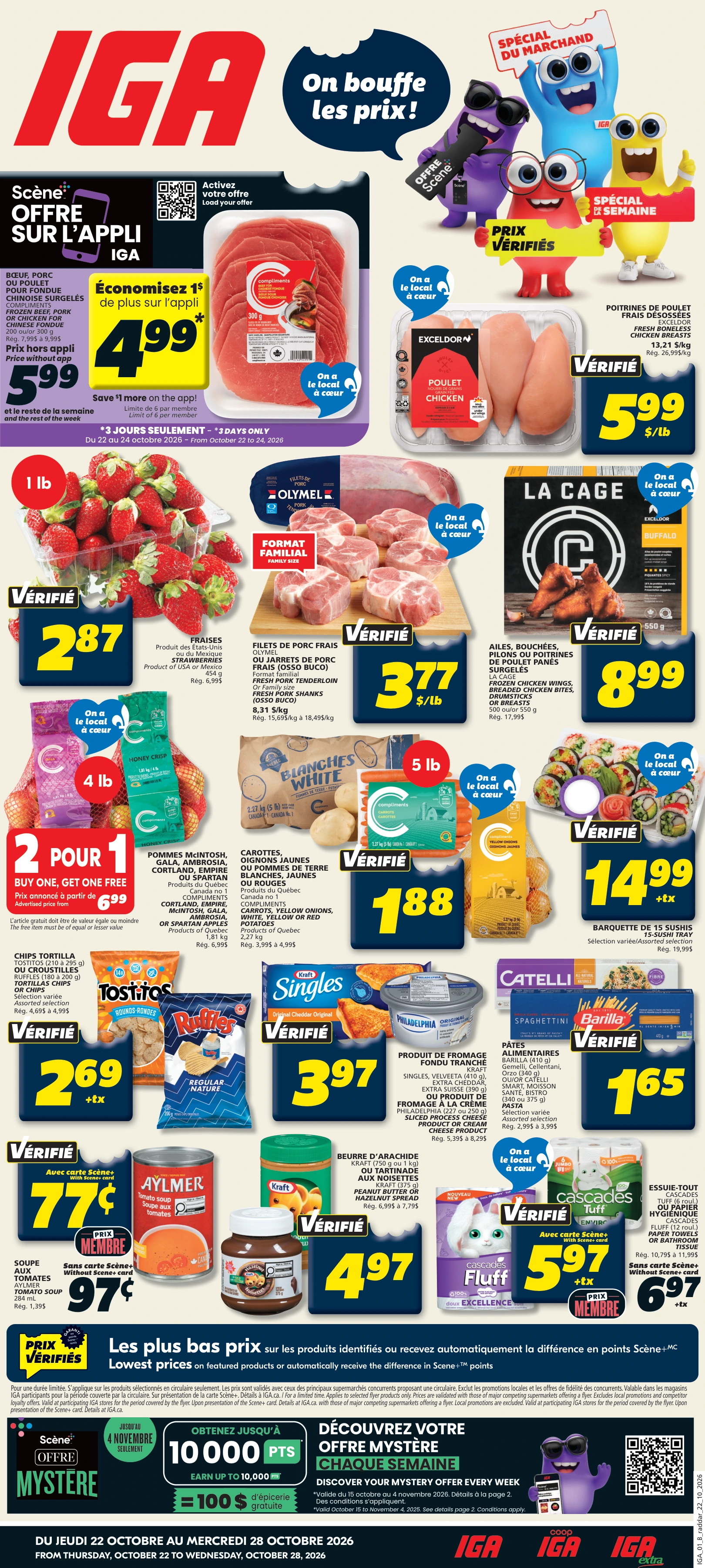 IGA Quebec Québec – Weekly eFlyer - Page 1