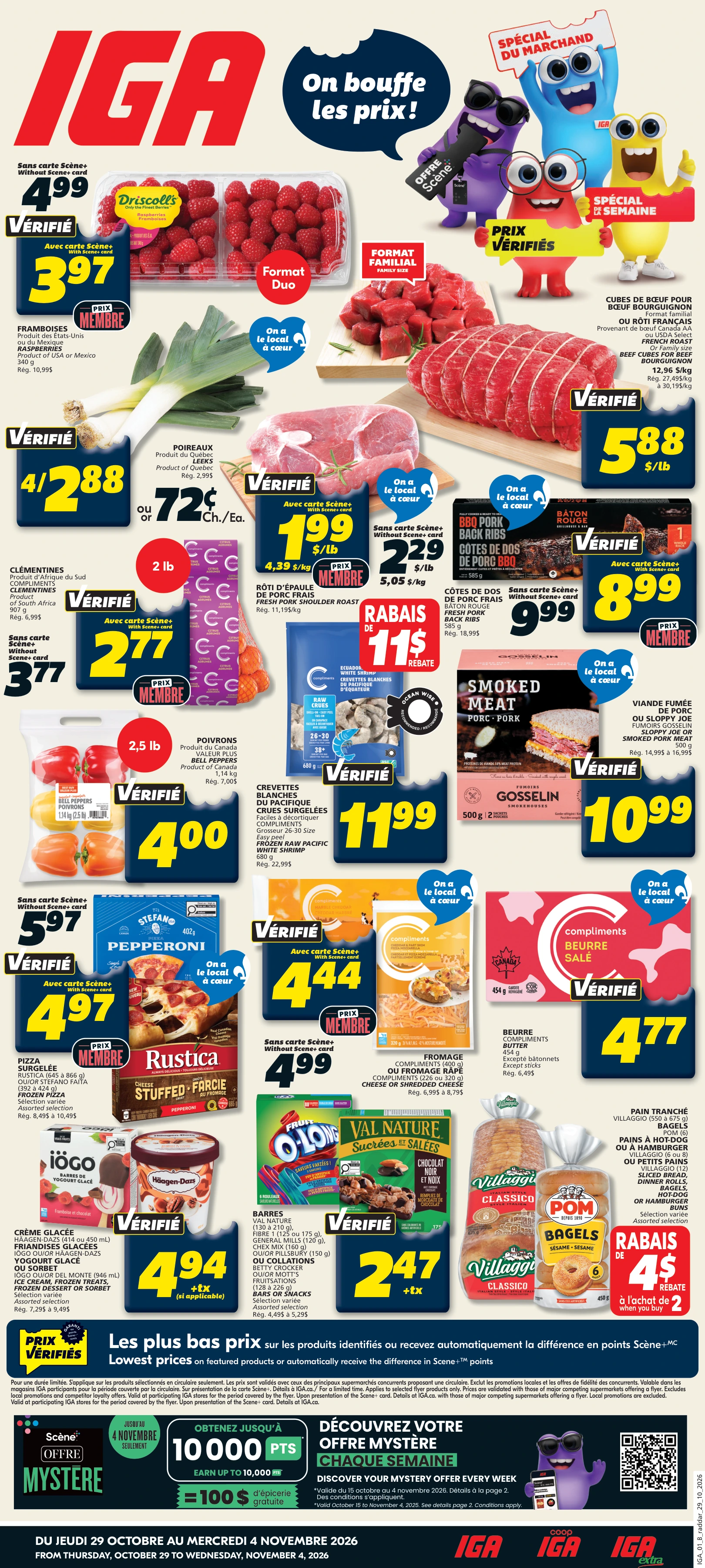 IGA Quebec Québec – Weekly eFlyer - Page 1