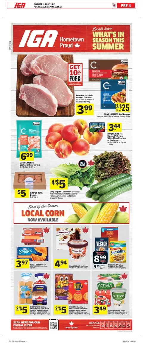 Weekly eFlyer 07/16 - 07/22