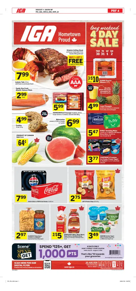Weekly eFlyer 07/30 - 08/05