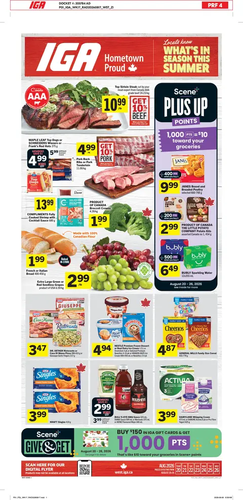 Weekly eFlyer 08/20 - 08/26