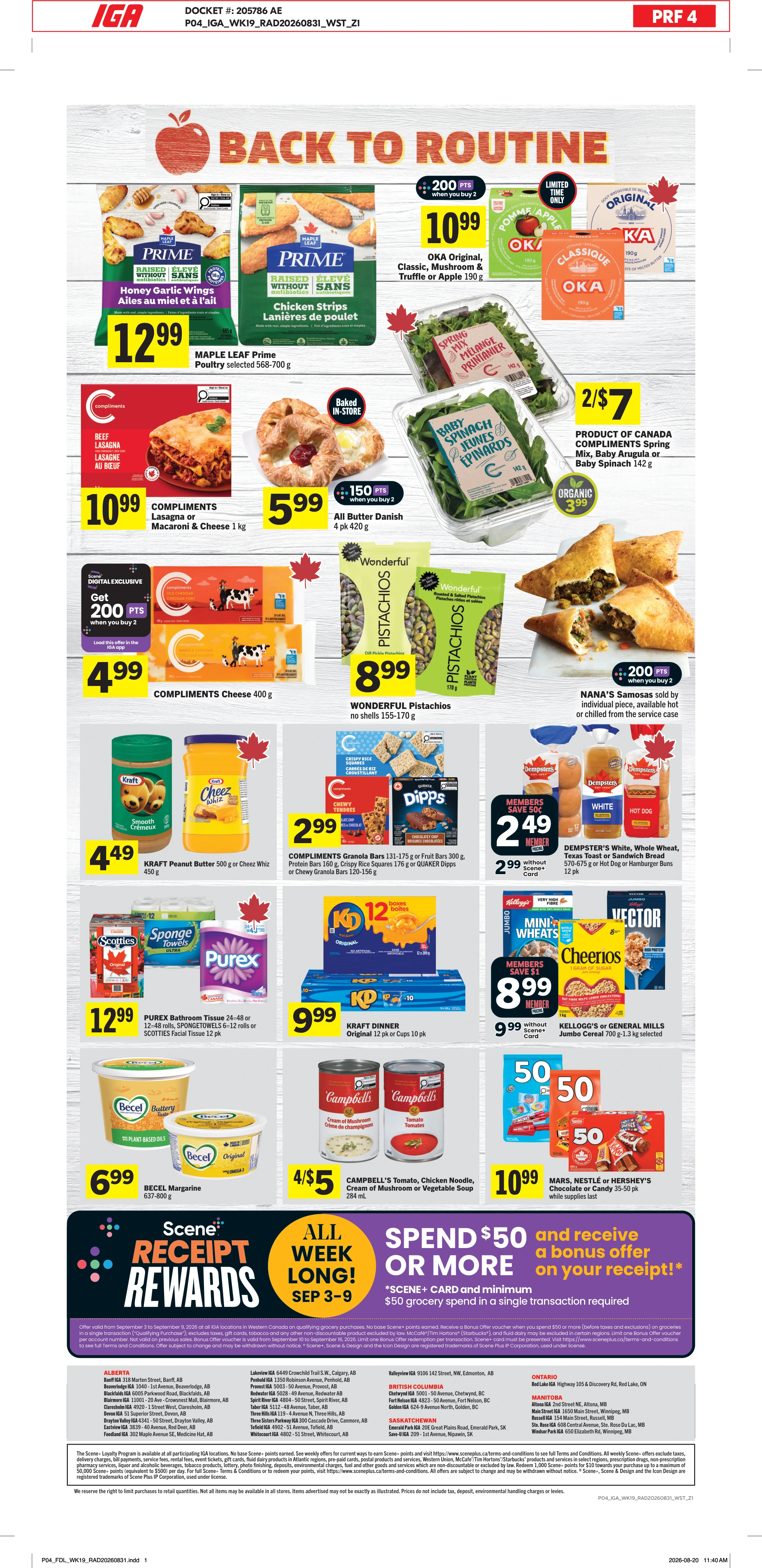 IGA West Weekly eFlyer 09/03 - 09/09 - Page 2