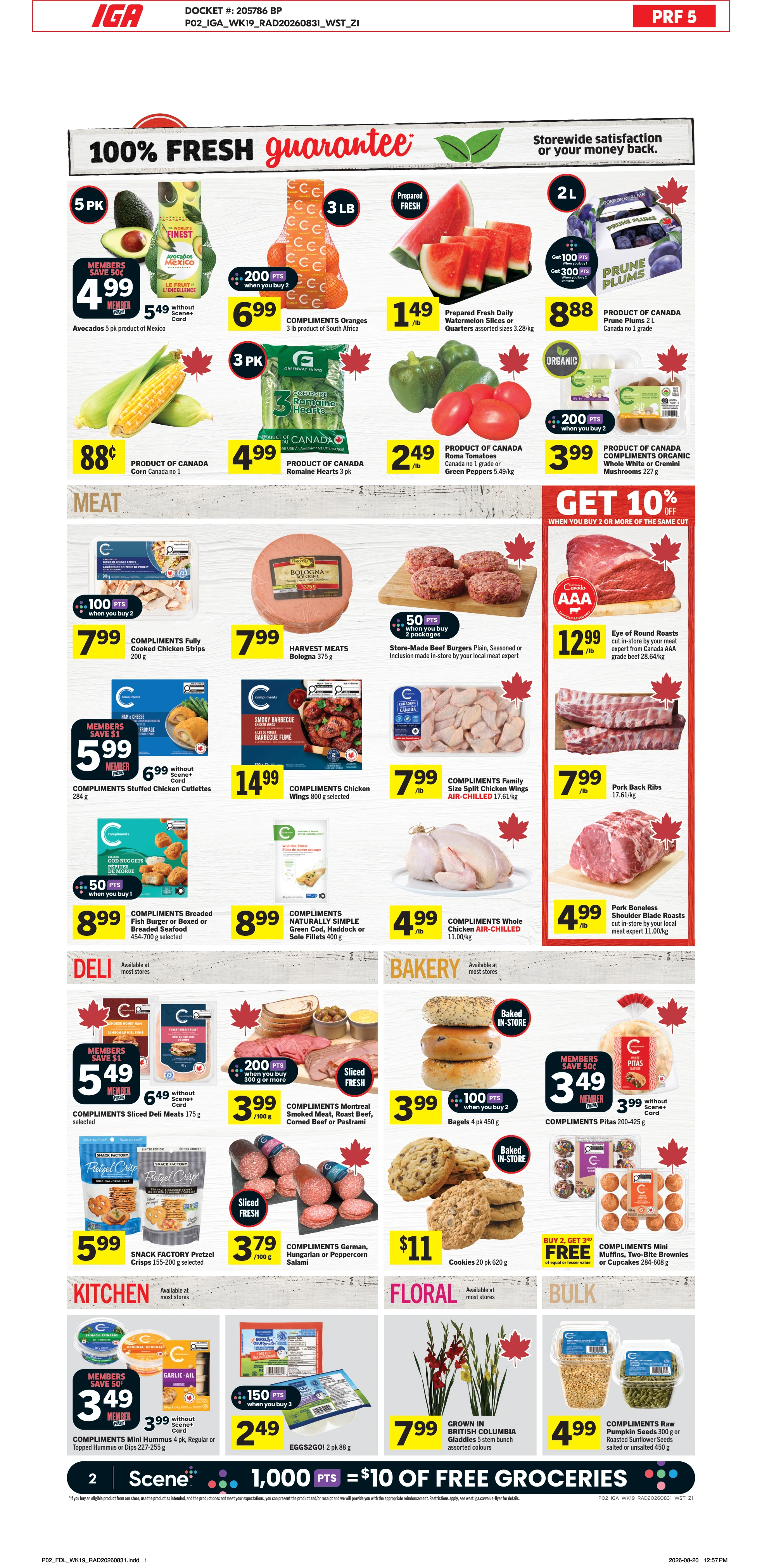 IGA West Weekly eFlyer 09/03 - 09/09 - Page 3