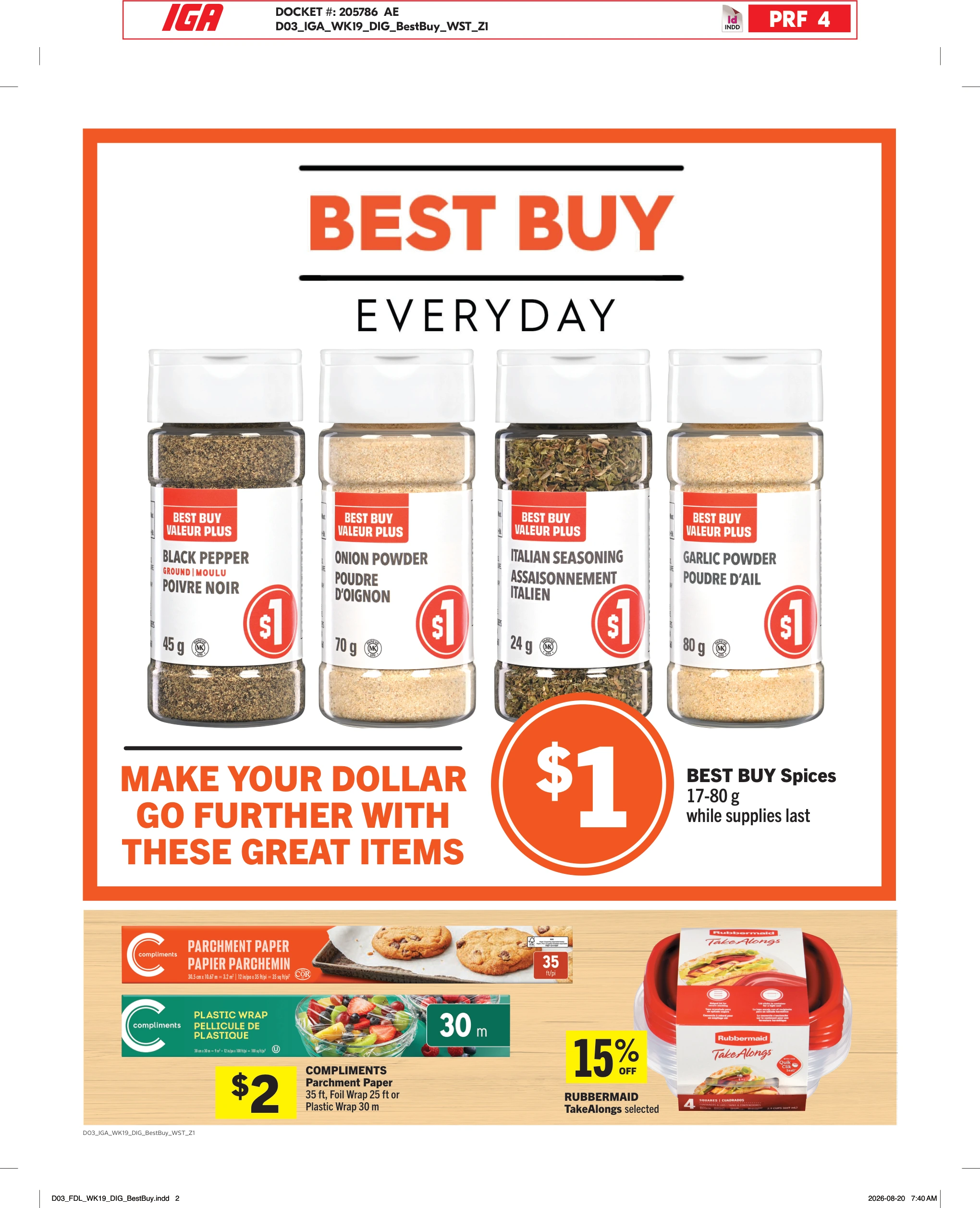 IGA West Weekly eFlyer 09/03 - 09/09 - Page 9