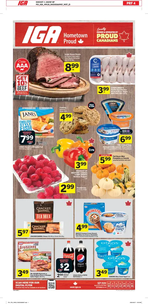Weekly eFlyer 09/10 - 09/16