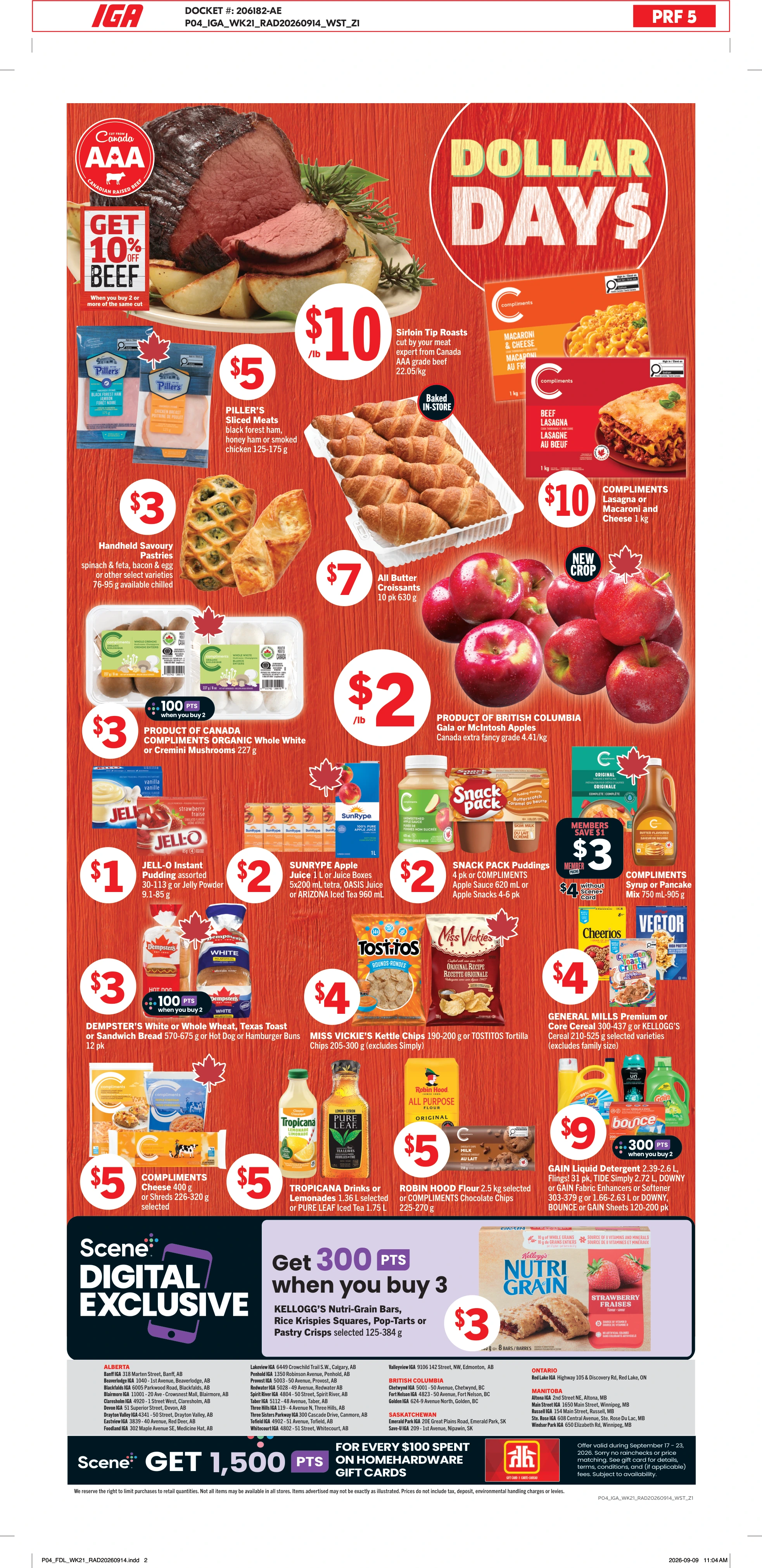 IGA West Weekly eFlyer 9/17 - 9/23 - Page 2