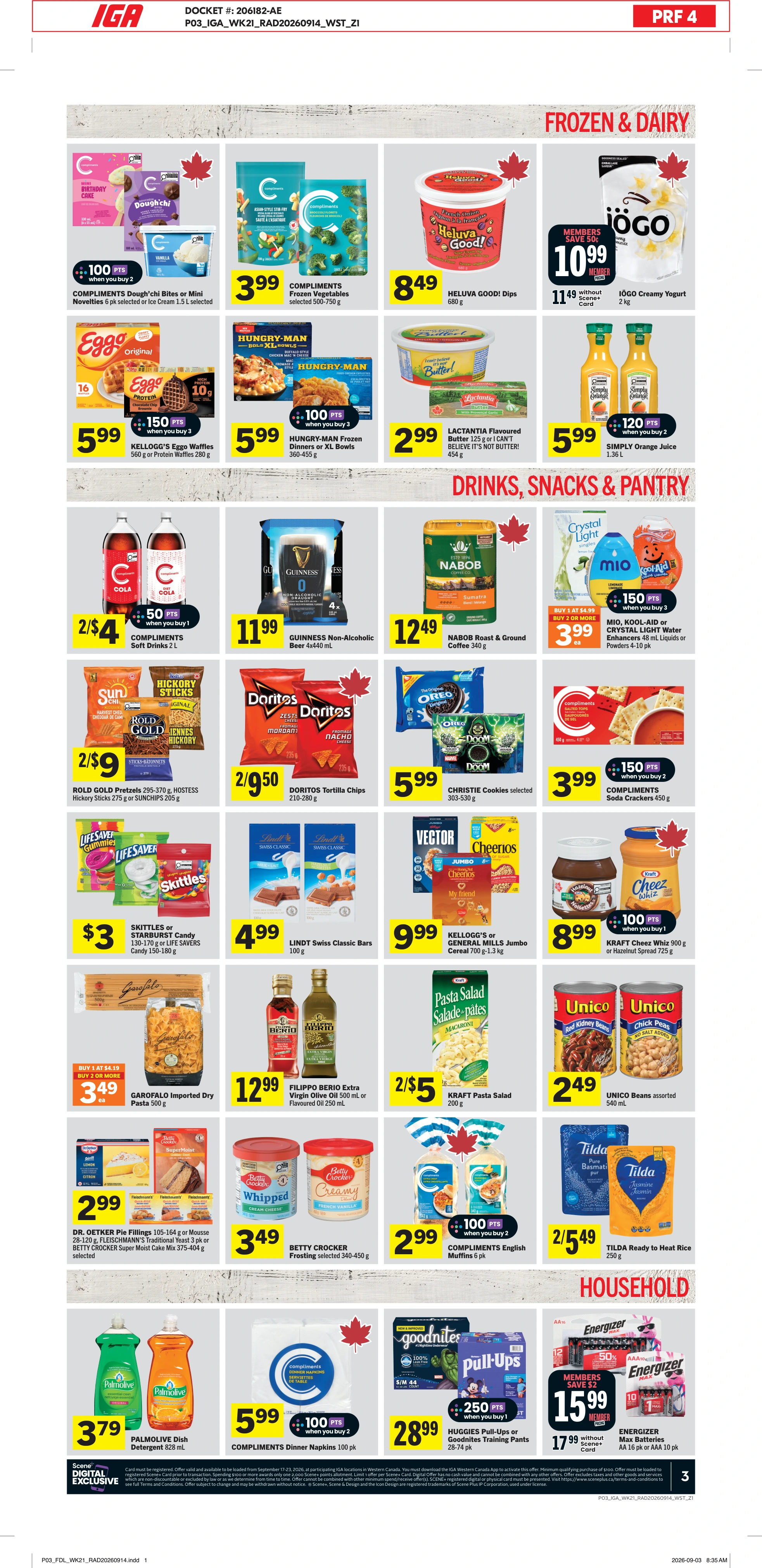 IGA West Weekly eFlyer 9/17 - 9/23 - Page 4