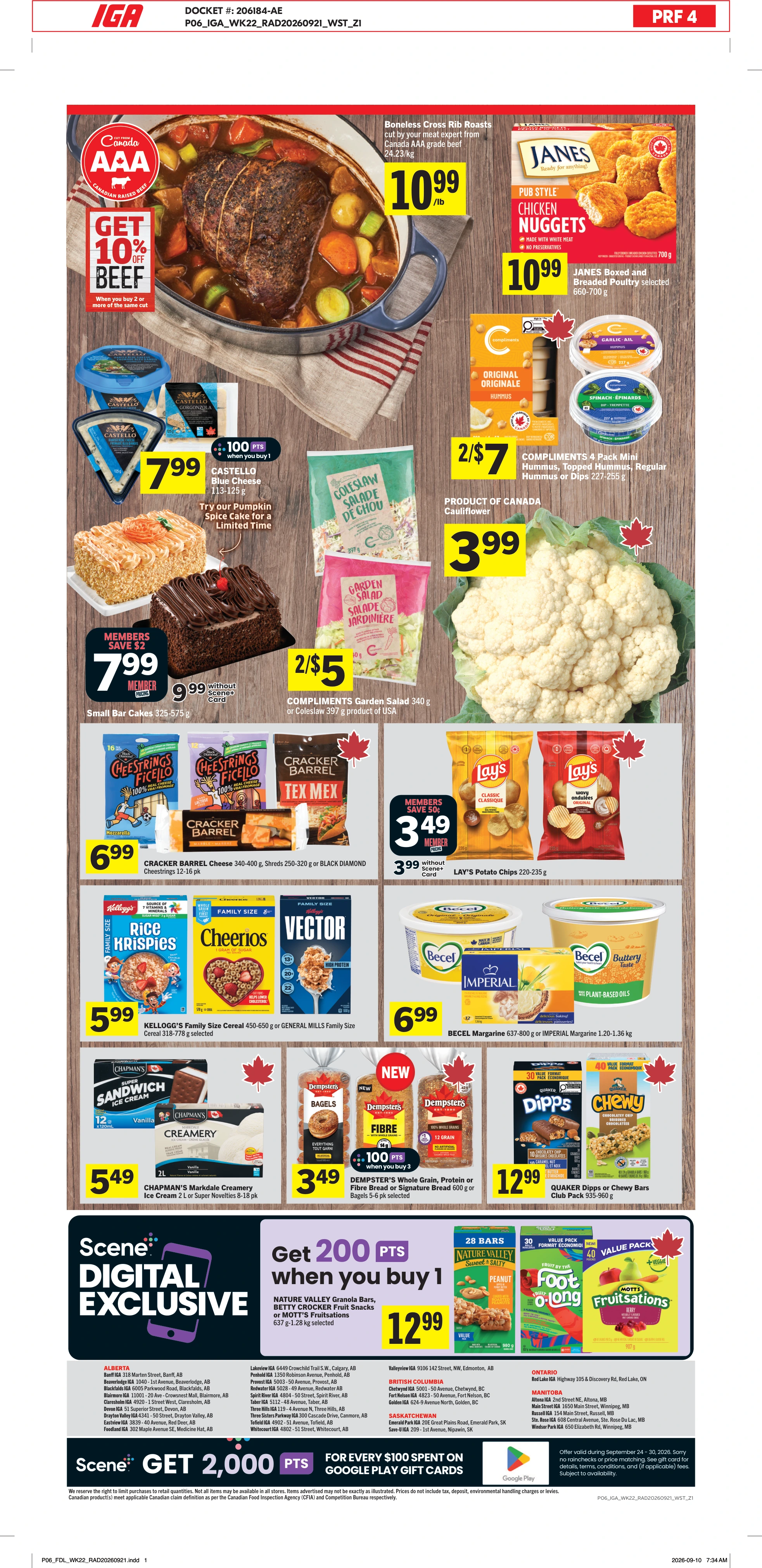 IGA West Weekly eFlyer 09/24 - 09/30 - Page 2