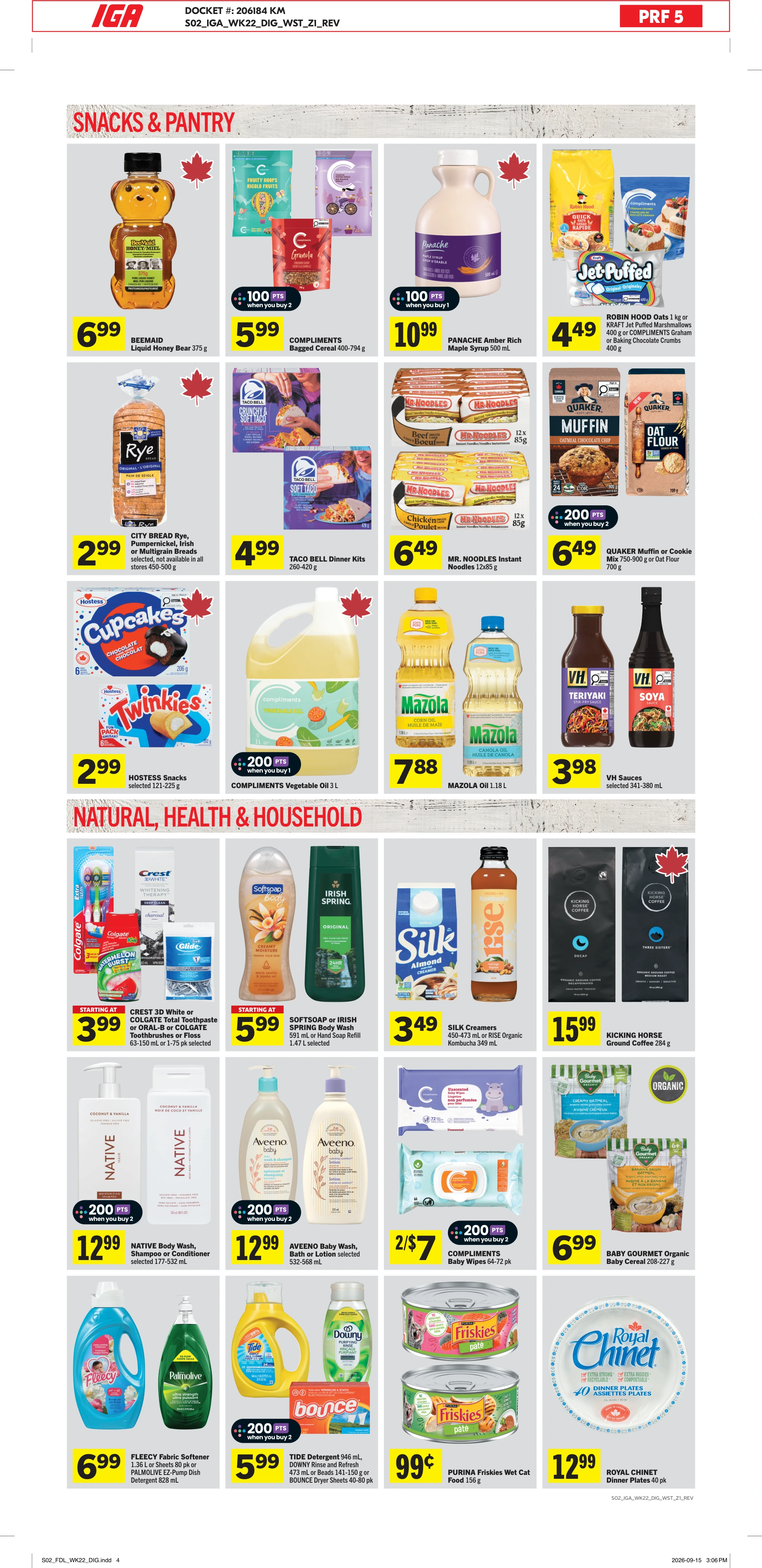 IGA West Weekly eFlyer 09/24 - 09/30 - Page 8