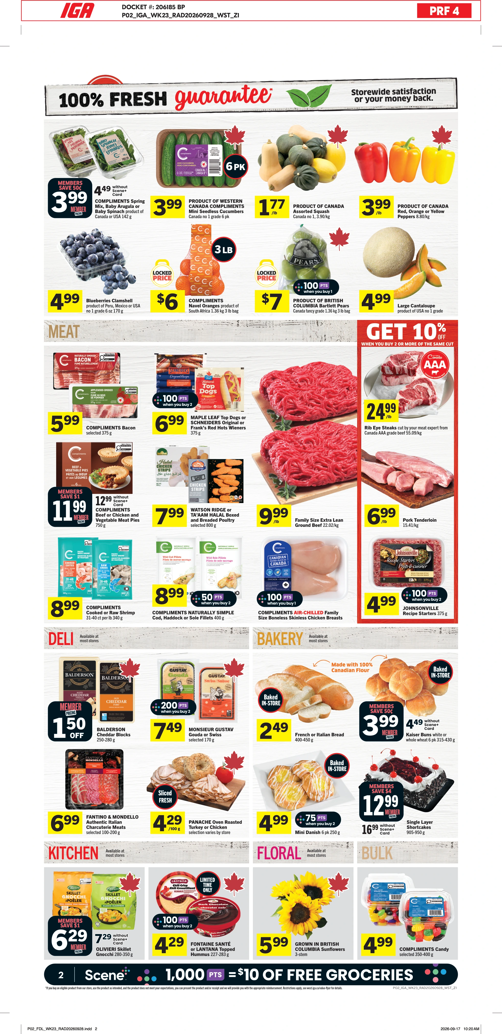 IGA West Weekly eFlyer 10/01 - 10/07 - Page 3
