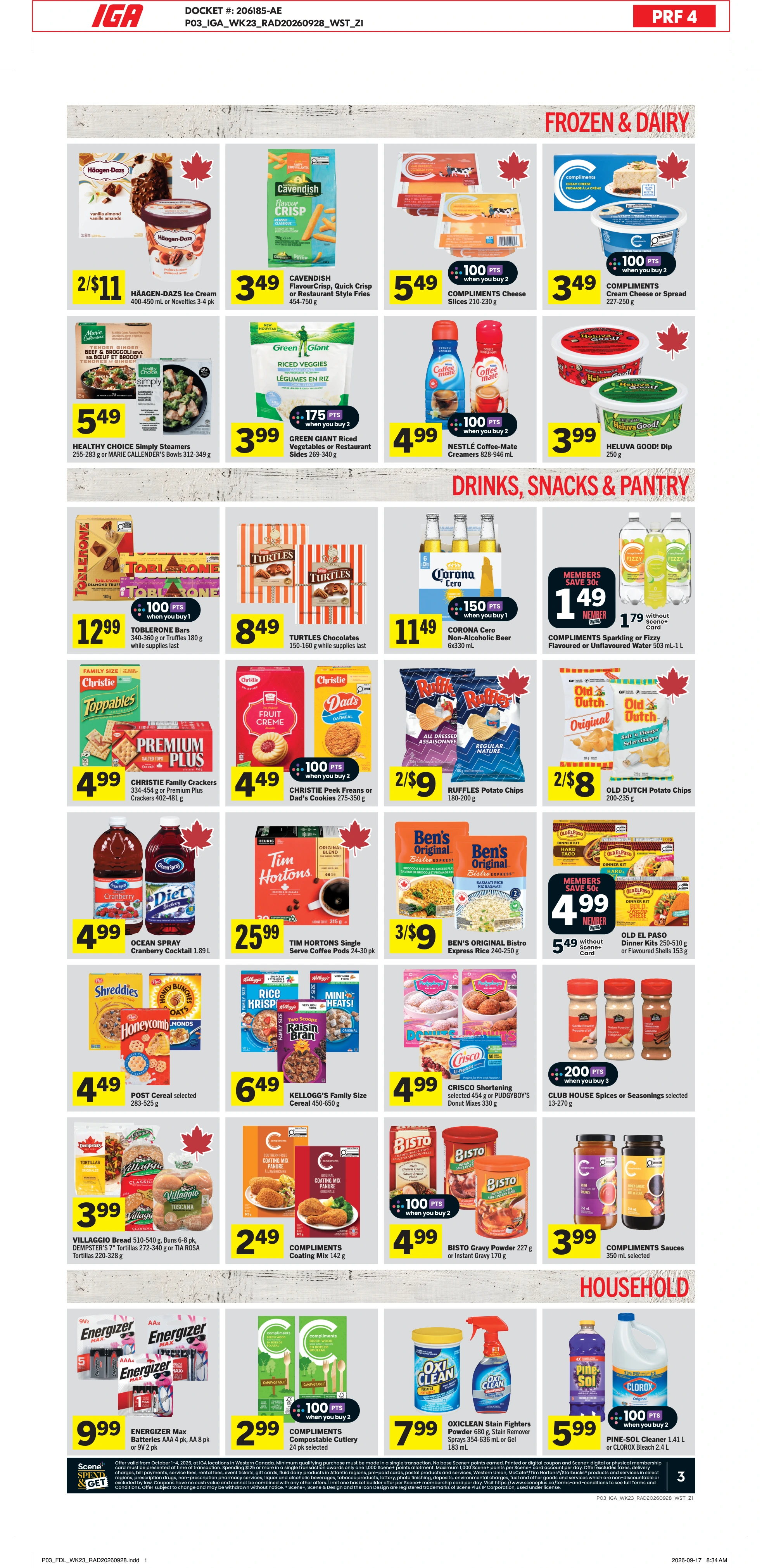 IGA West Weekly eFlyer 10/01 - 10/07 - Page 4