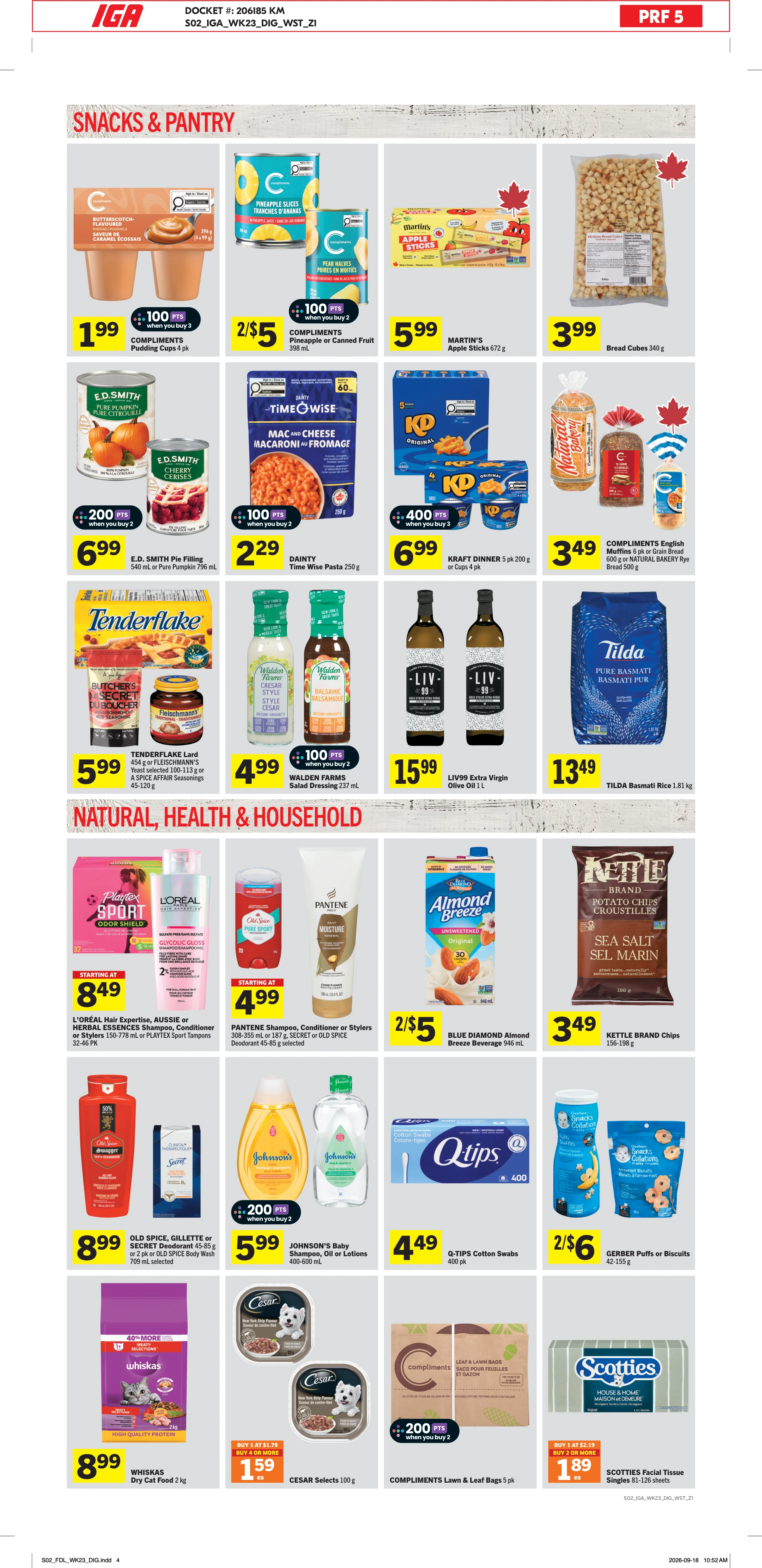 IGA West Weekly eFlyer 10/01 - 10/07 - Page 6