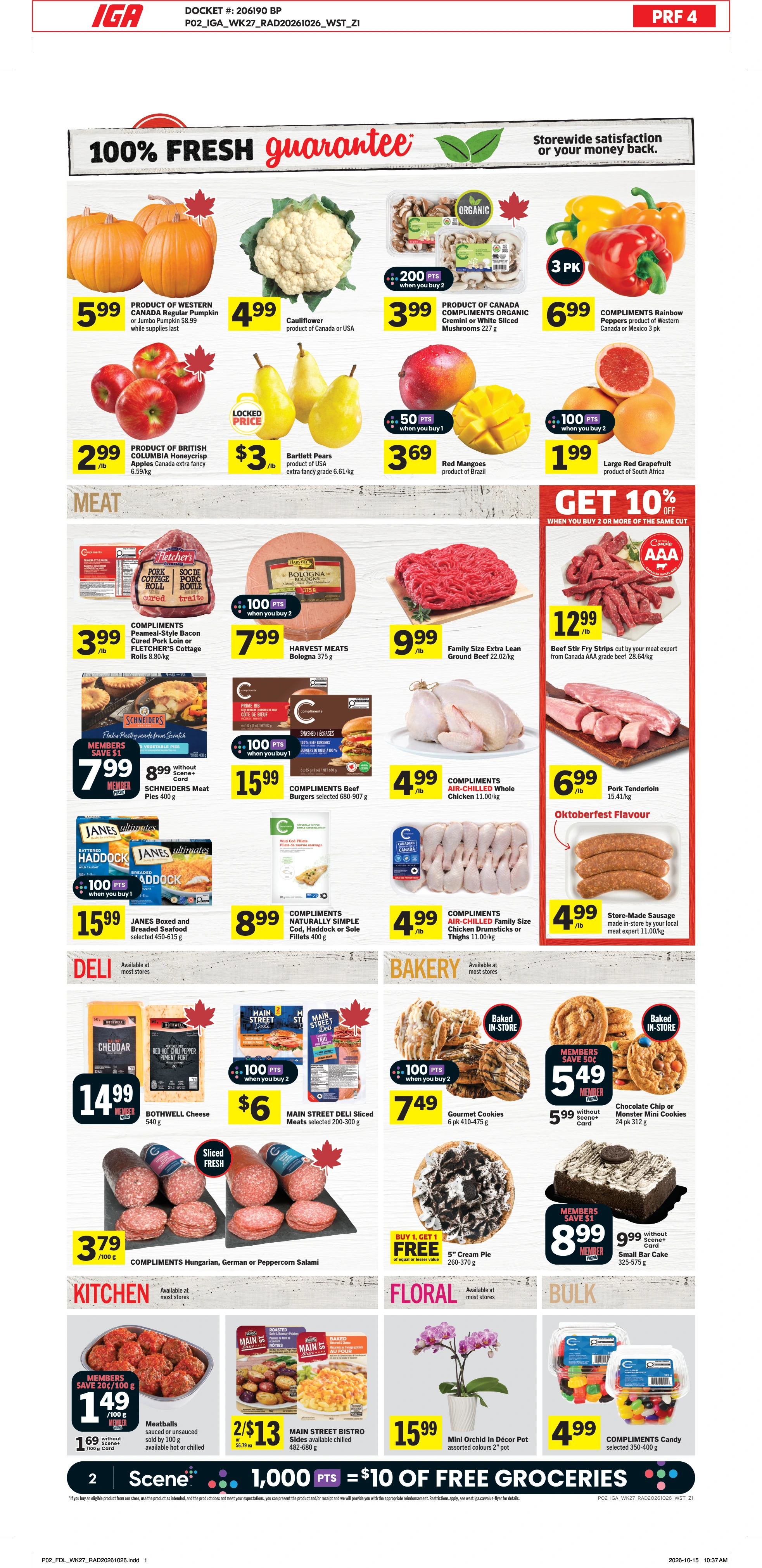 IGA West Weekly eFlyer 10/29 - 11/04 - Page 3