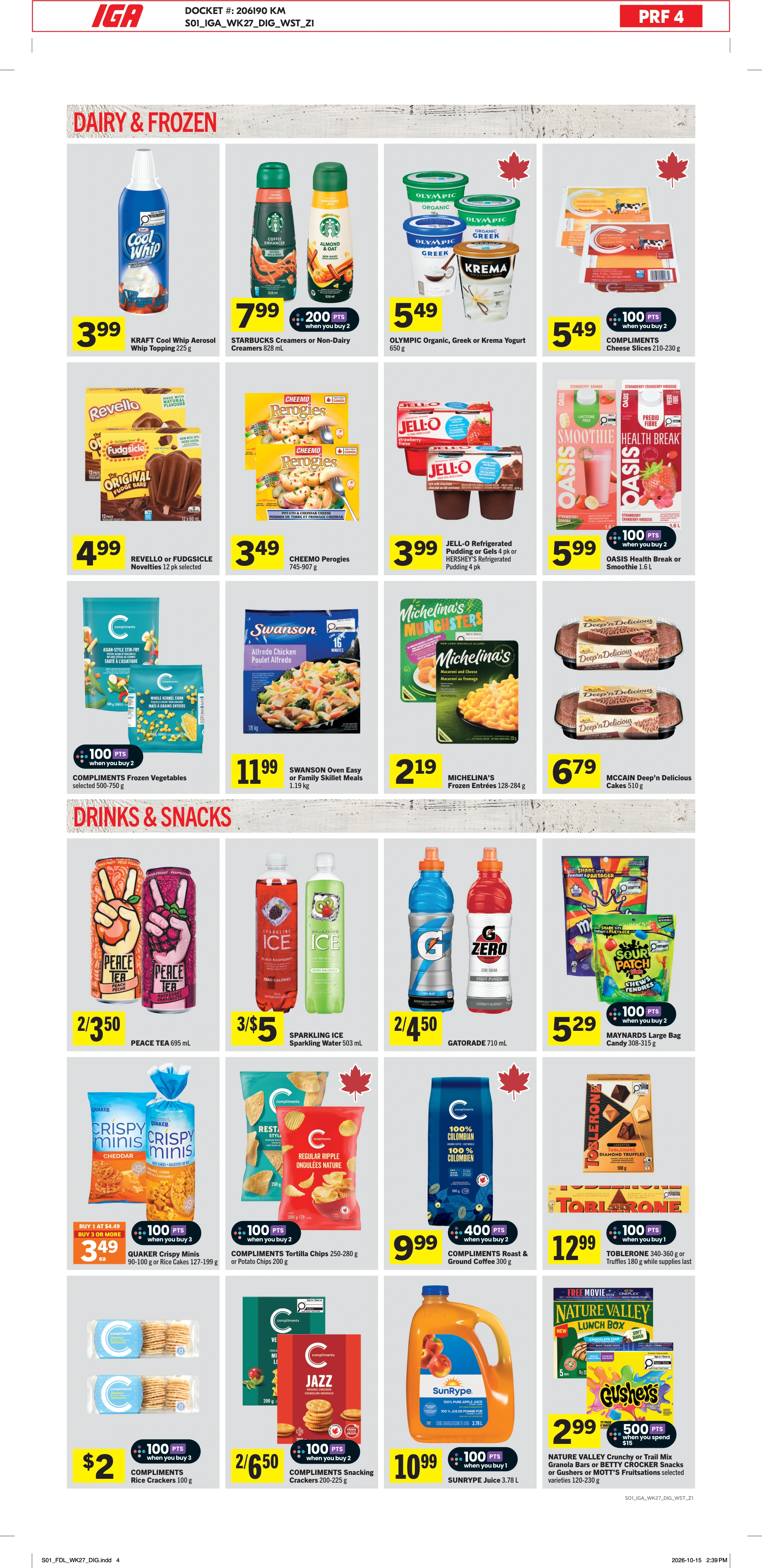 IGA West Weekly eFlyer 10/29 - 11/04 - Page 5