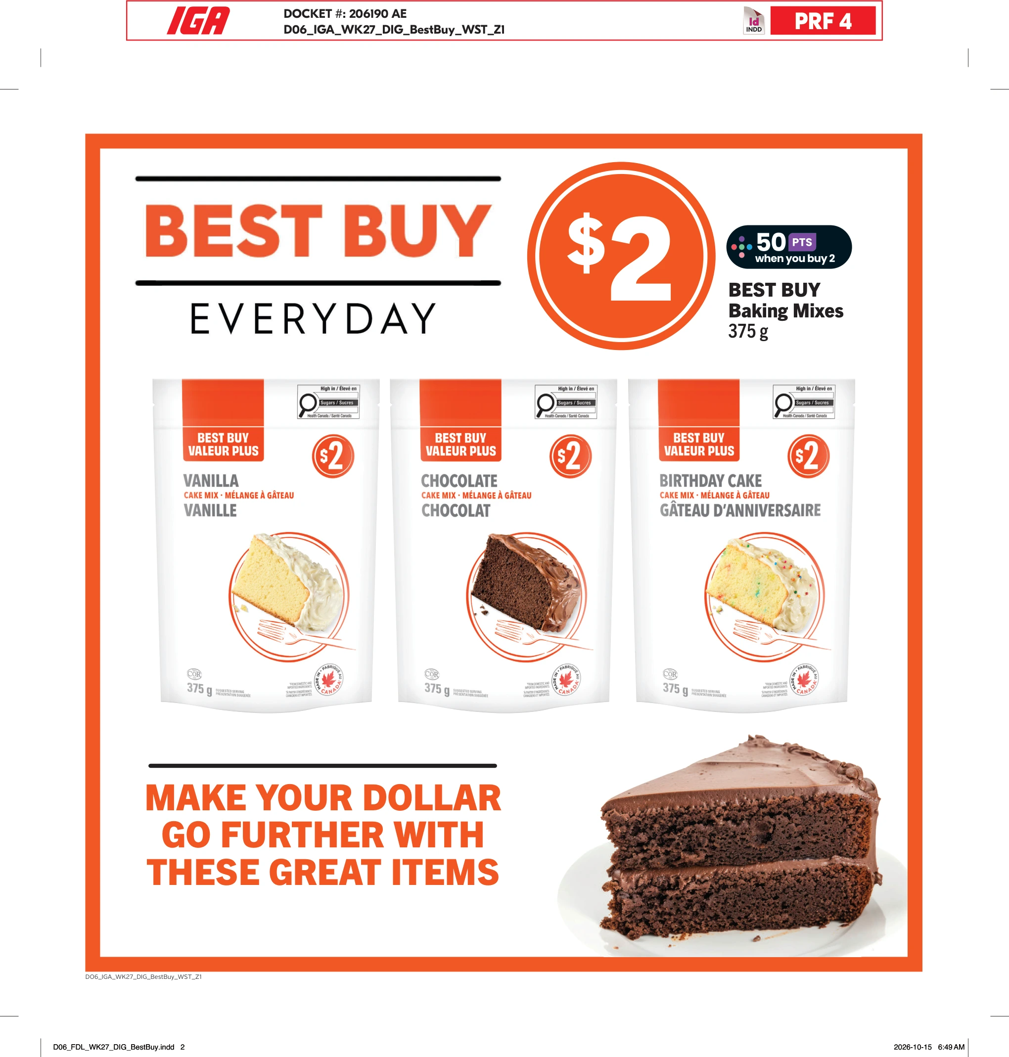 IGA West Weekly eFlyer 10/29 - 11/04 - Page 9