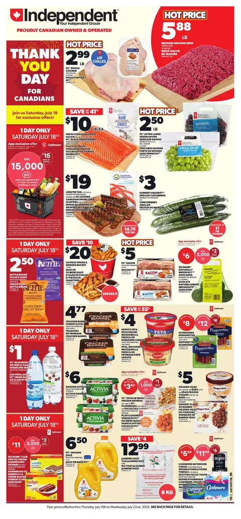 Weekly Flyer - Valid Thursday, July 16 - Wednesday, July 22