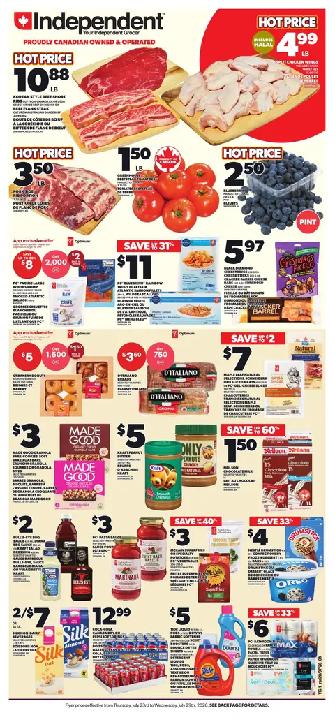 Weekly Flyer - Valid Thursday, July 23 - Wednesday, July 29
