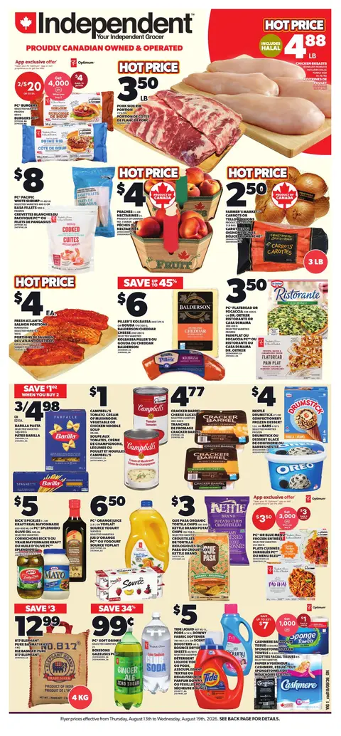 Weekly Flyer - Valid Thursday, August 13 - Wednesday, August 19