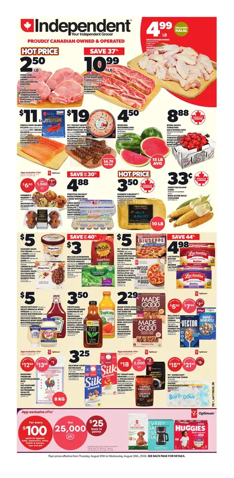 Weekly Flyer - Valid Thursday, August 20 - Wednesday, August 26