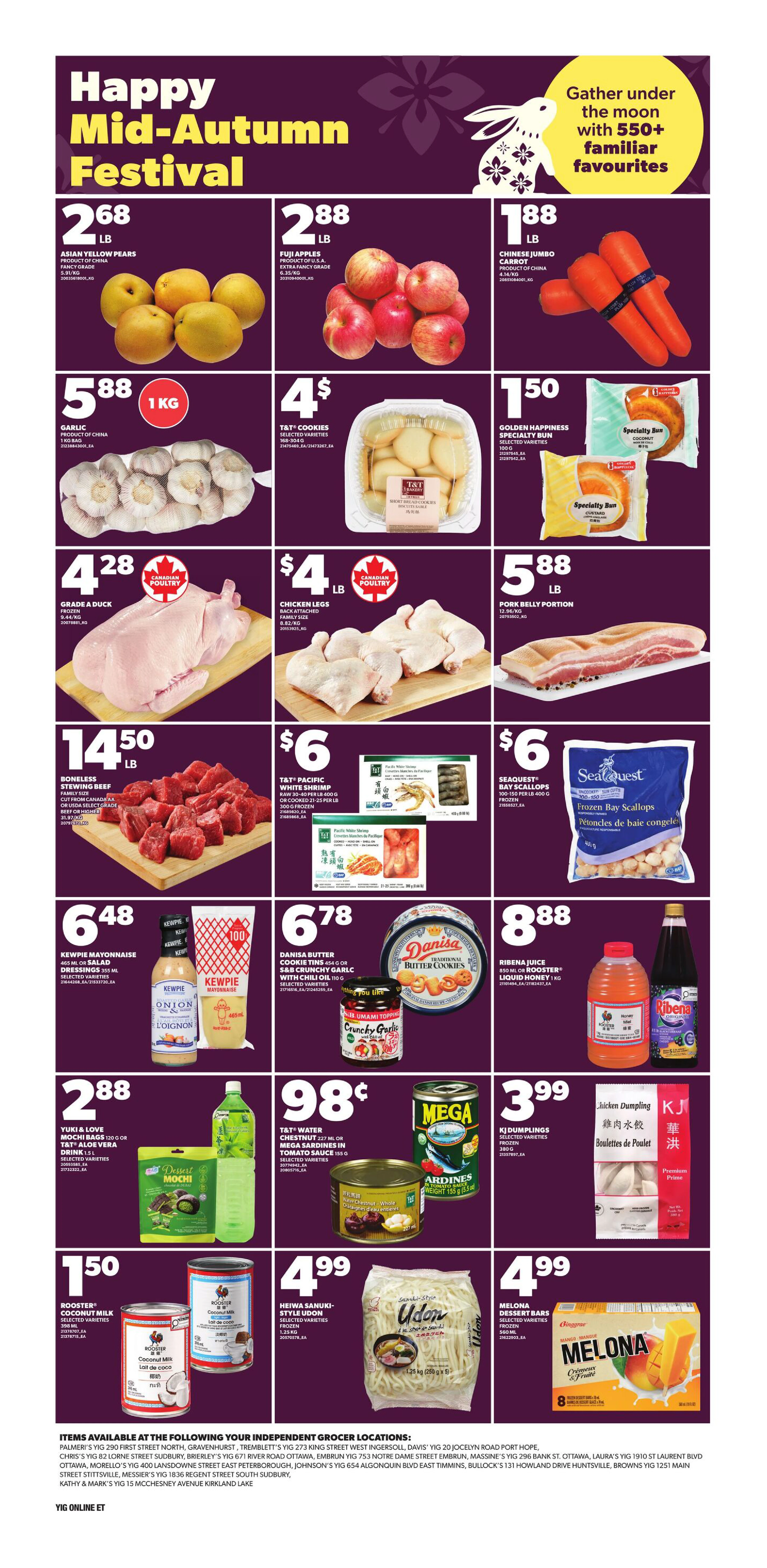 Independent Weekly Flyer - Valid Thursday, September 10 - Wednesday, September 16 - Page 10