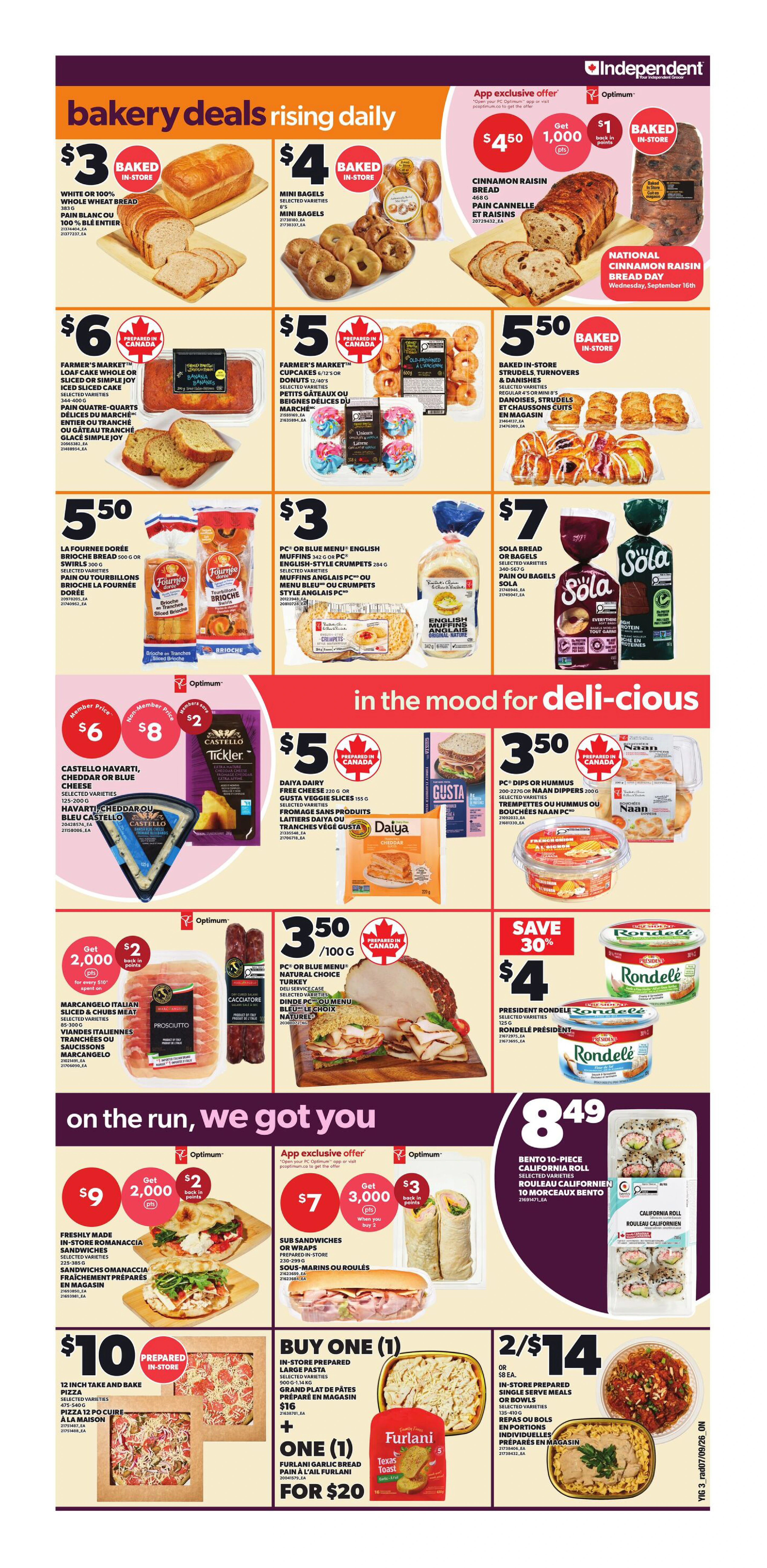 Independent Weekly Flyer - Valid Thursday, September 10 - Wednesday, September 16 - Page 4