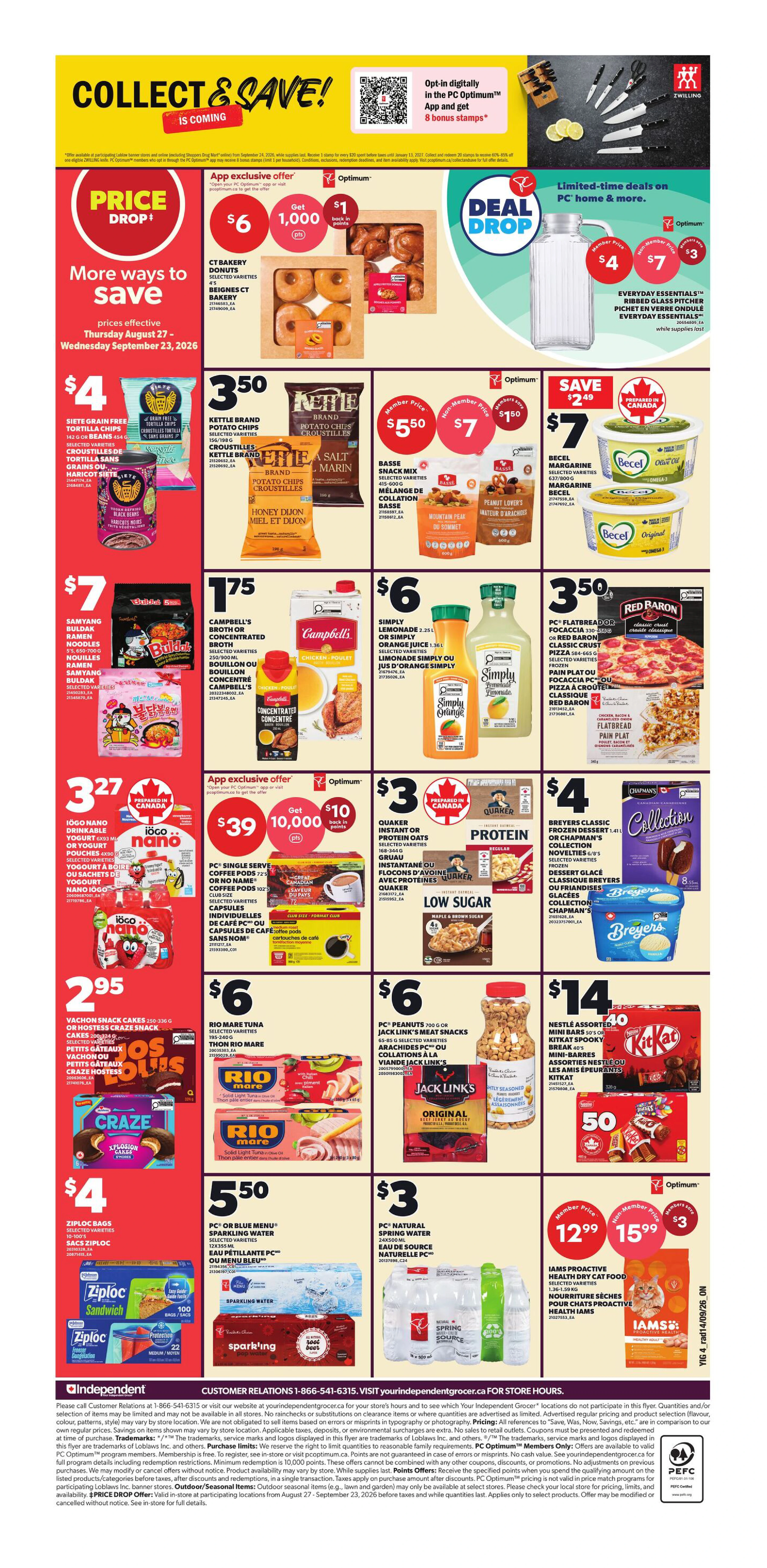 Independent Weekly Flyer - Valid Thursday, September 17 - Wednesday, September 23 - Page 2
