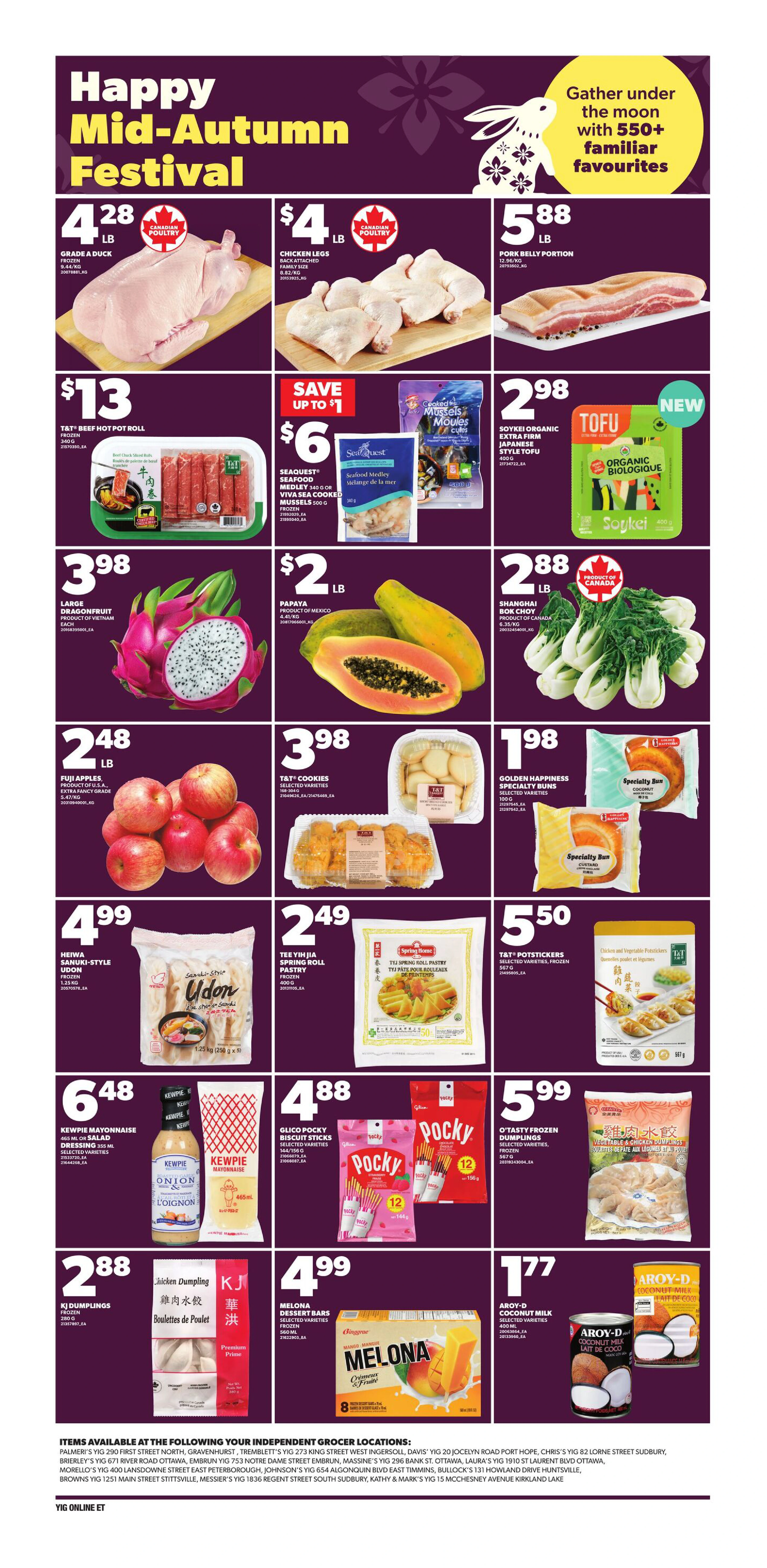 Independent Weekly Flyer - Valid Thursday, September 24 - Wednesday, September 30 - Page 9