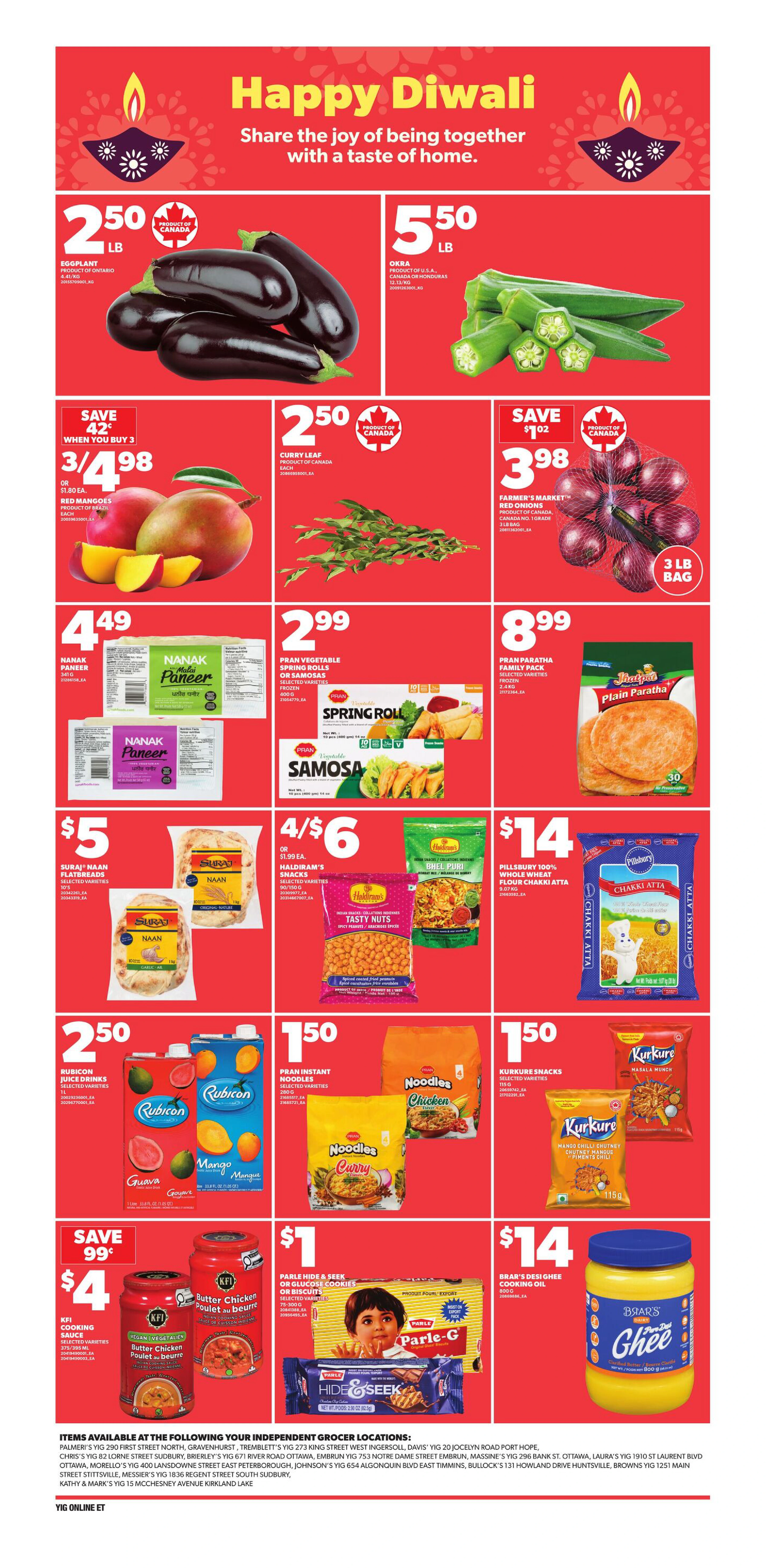 Independent Weekly Flyer - Valid Thursday, October 1 - Wednesday, October 7 - Page 11