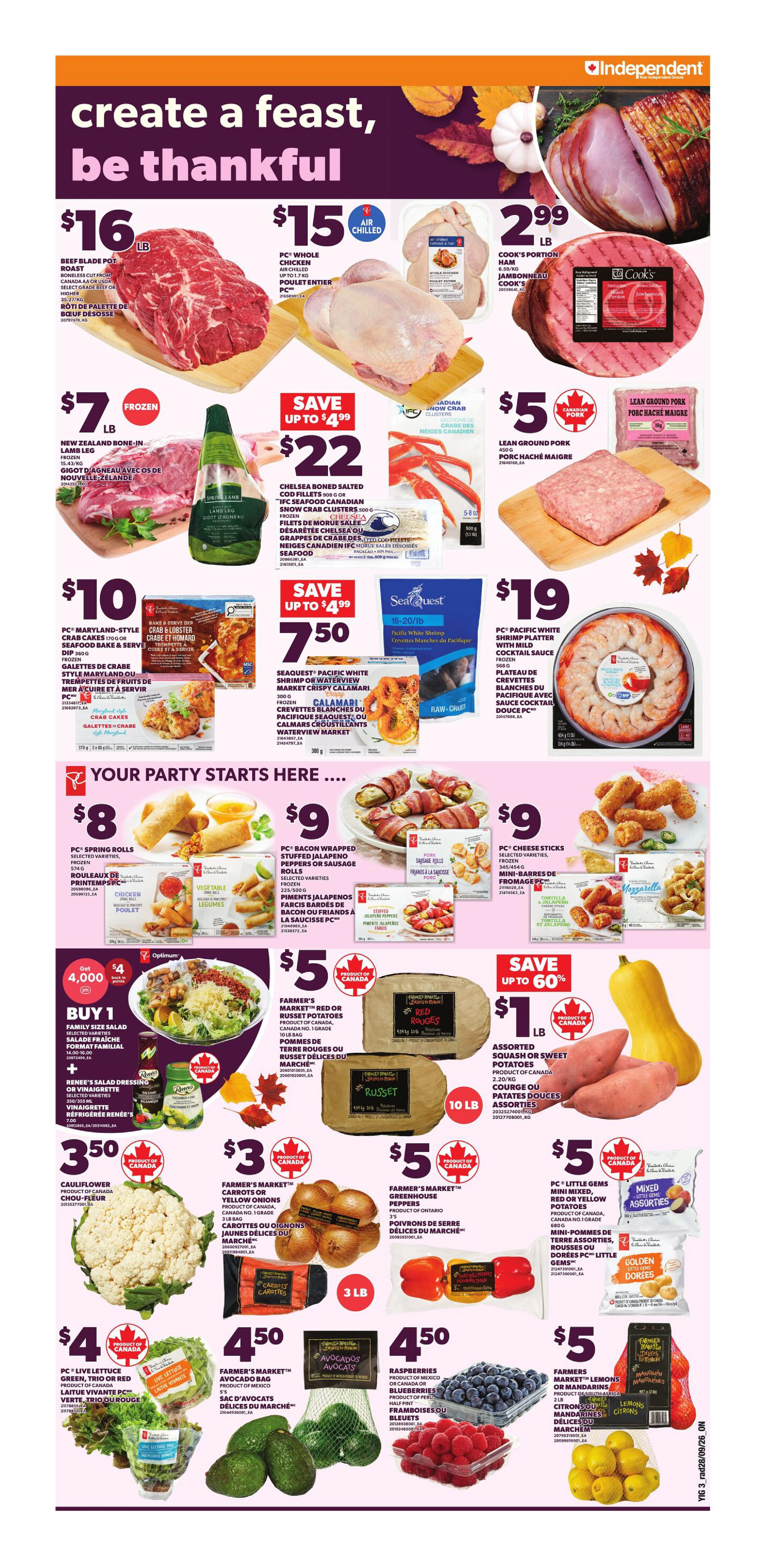 Independent Weekly Flyer - Valid Thursday, October 1 - Wednesday, October 7 - Page 4