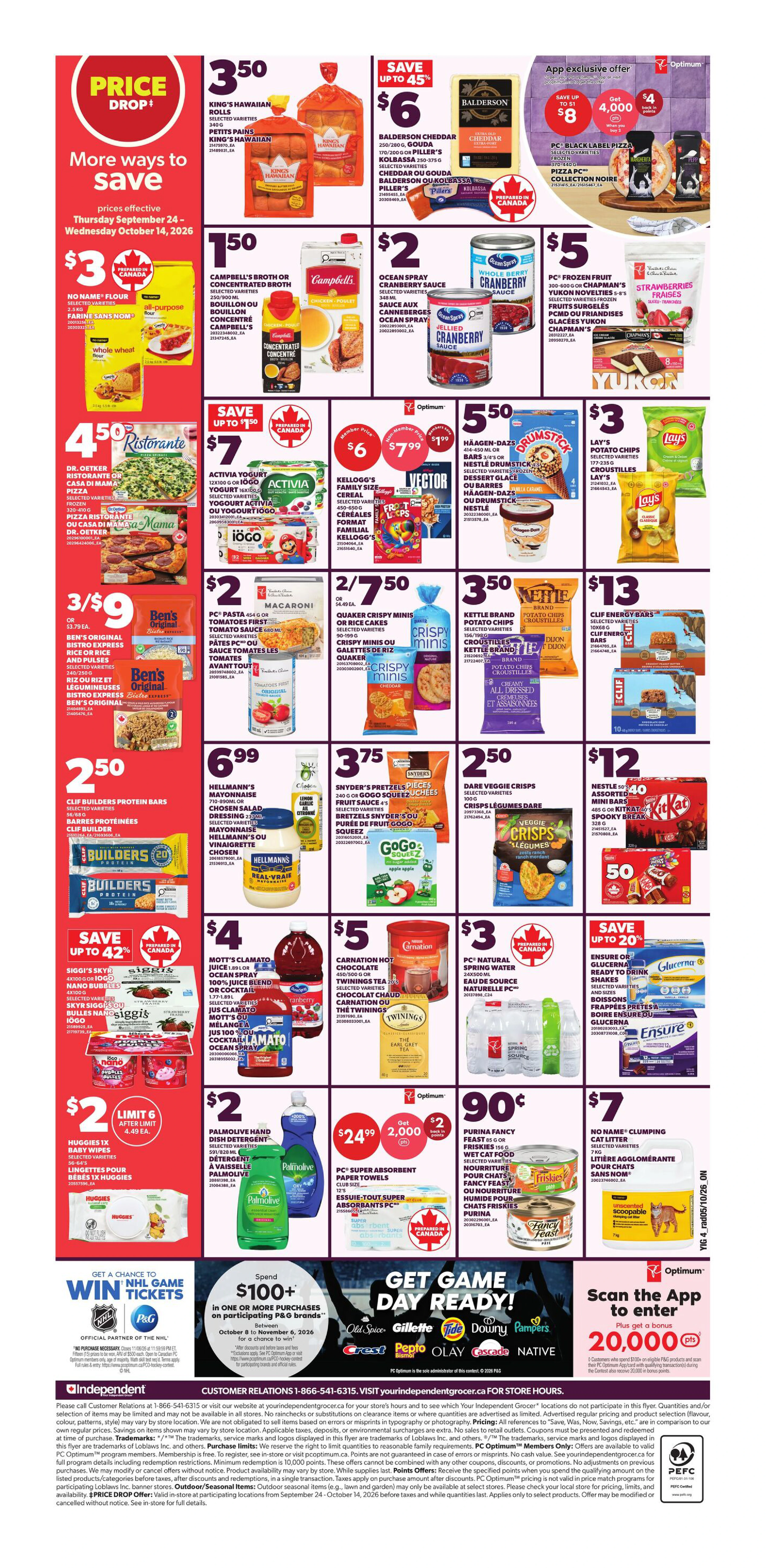Independent Weekly Flyer - Valid Thursday, October 8 - Wednesday, October 14 - Page 2