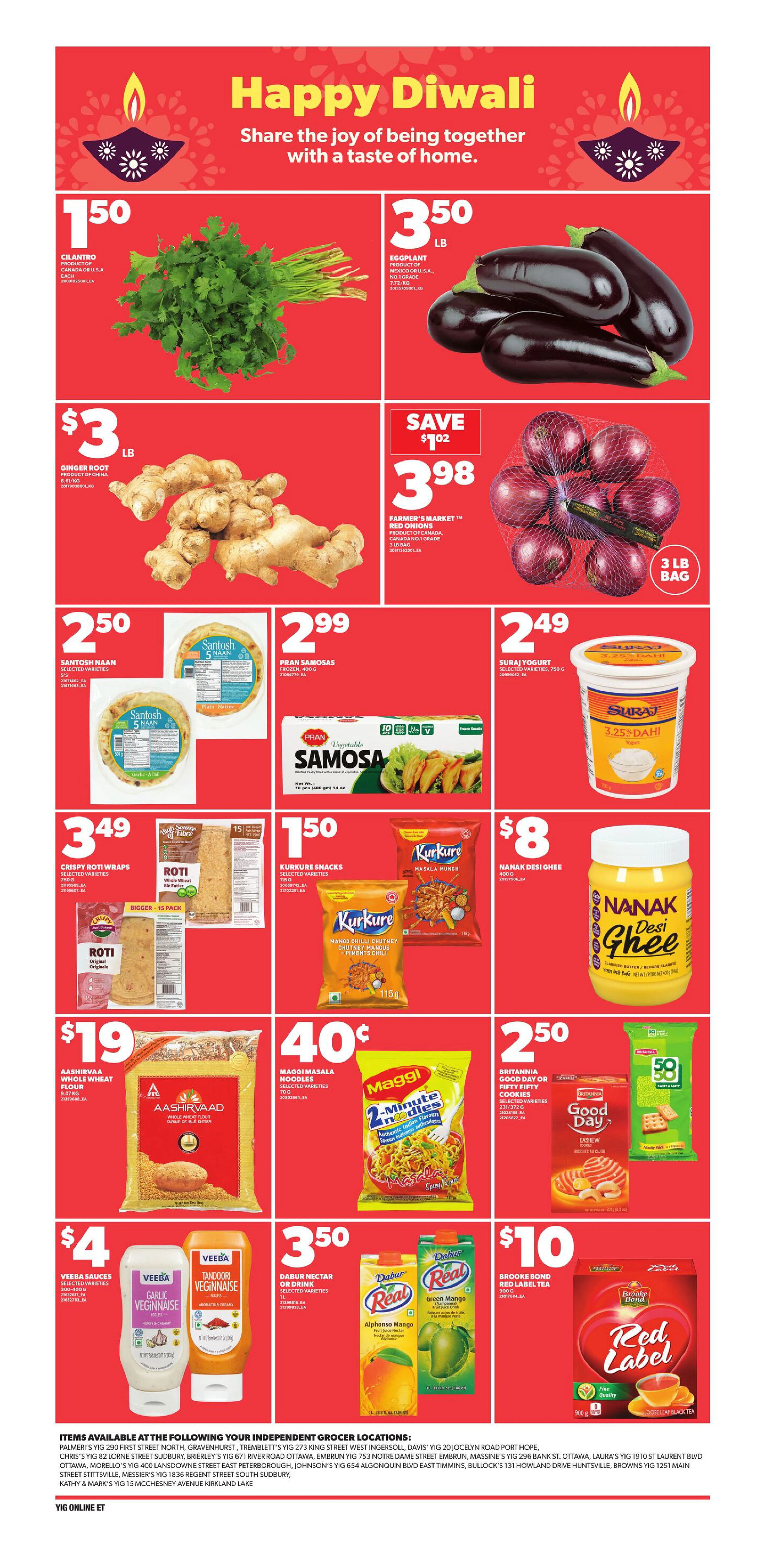 Independent Weekly Flyer - Valid Thursday, October 15 - Wednesday, October 21 - Page 9