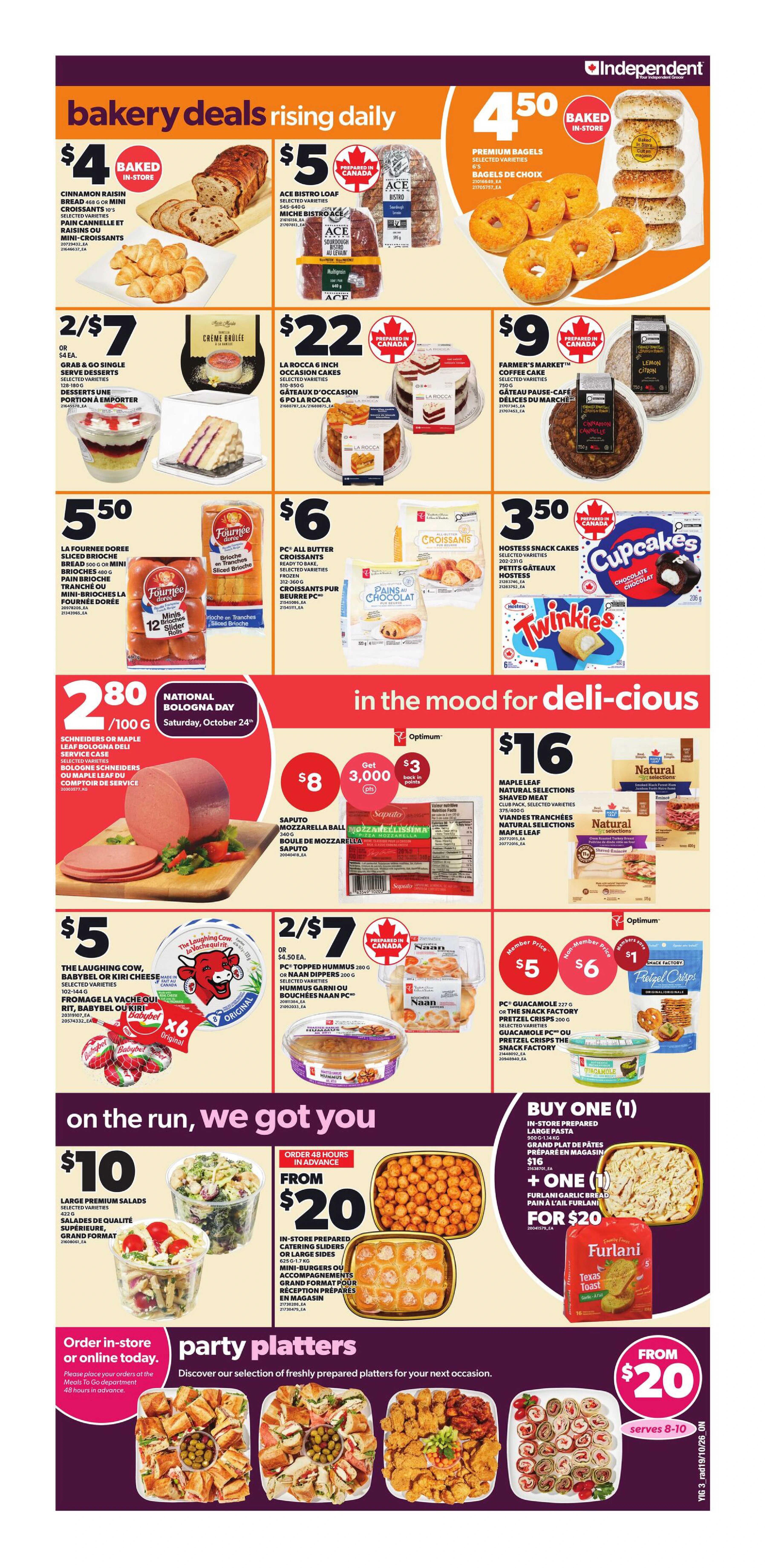 Independent Weekly Flyer - Valid Thursday, October 22 - Wednesday, October 28 - Page 4