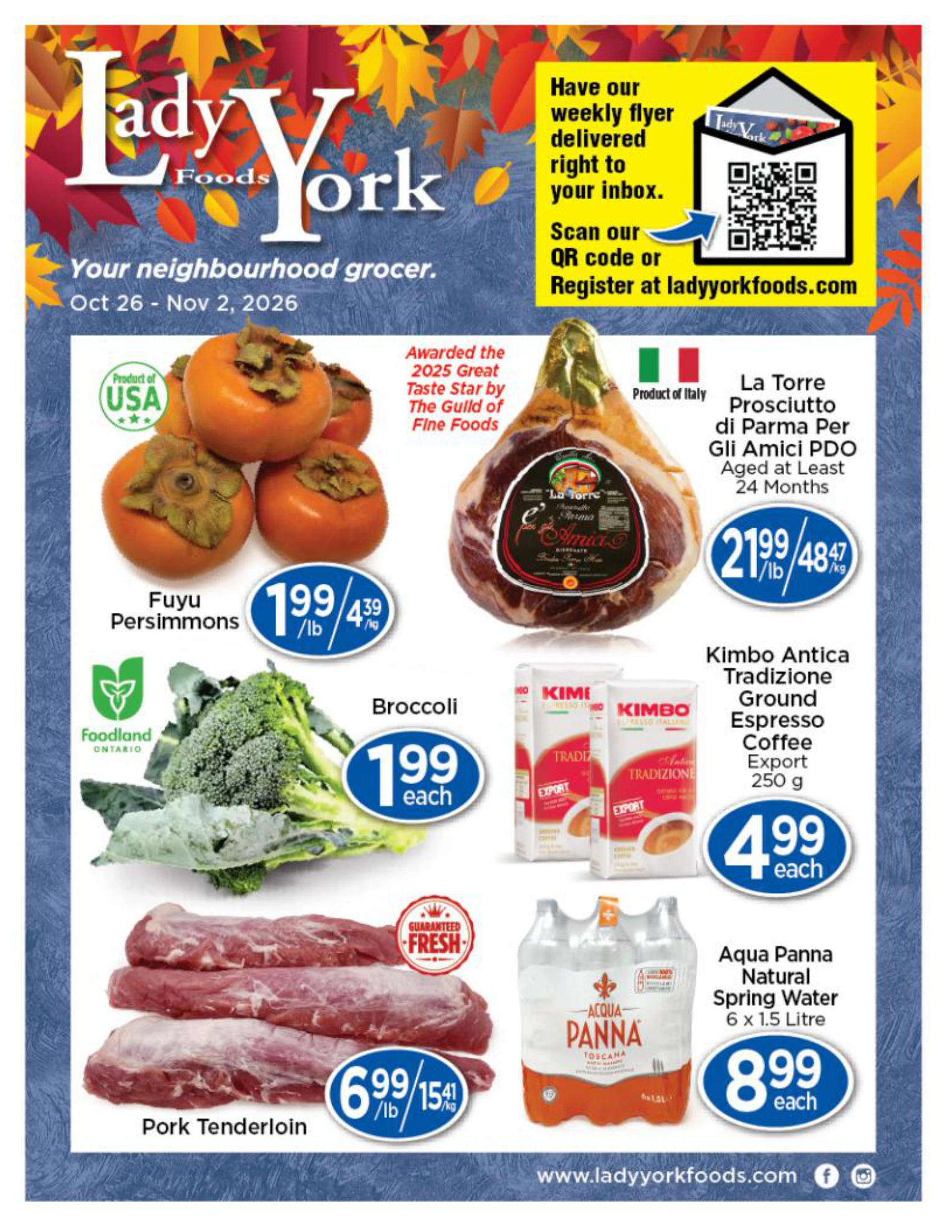 Lady York Foods Weekly Flyer - Page 1