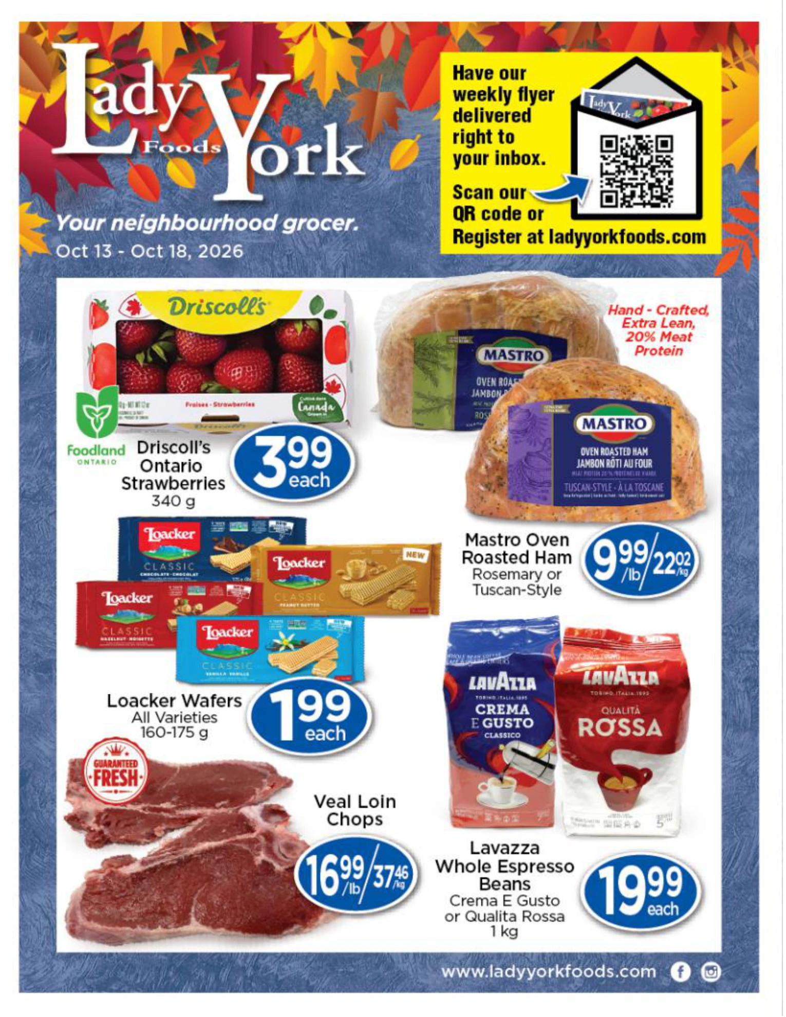 Lady York Foods Weekly Flyer - Page 1