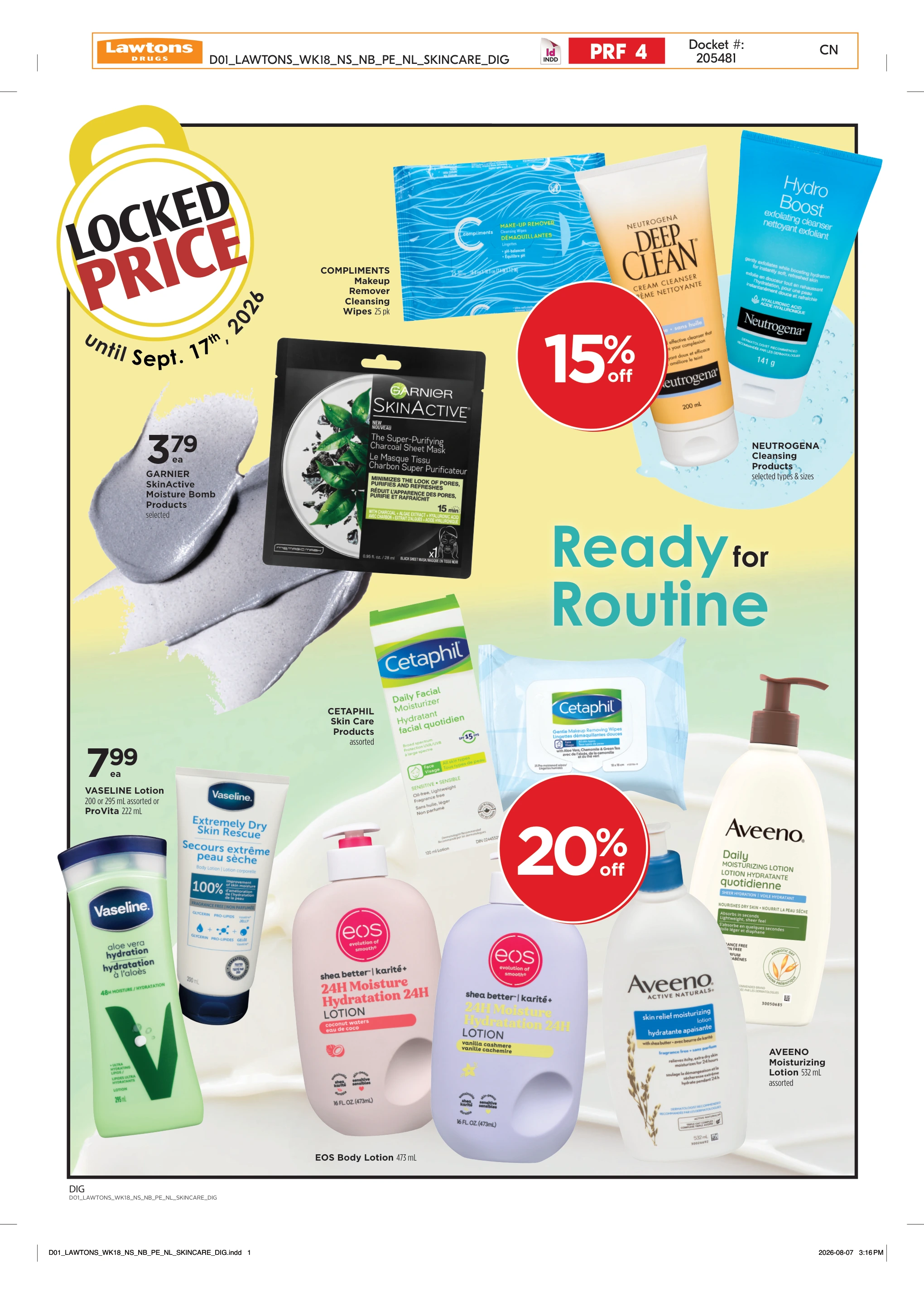 Lawtons Drugs Weekly eFlyer 08/28 - 09/03 - Page 1