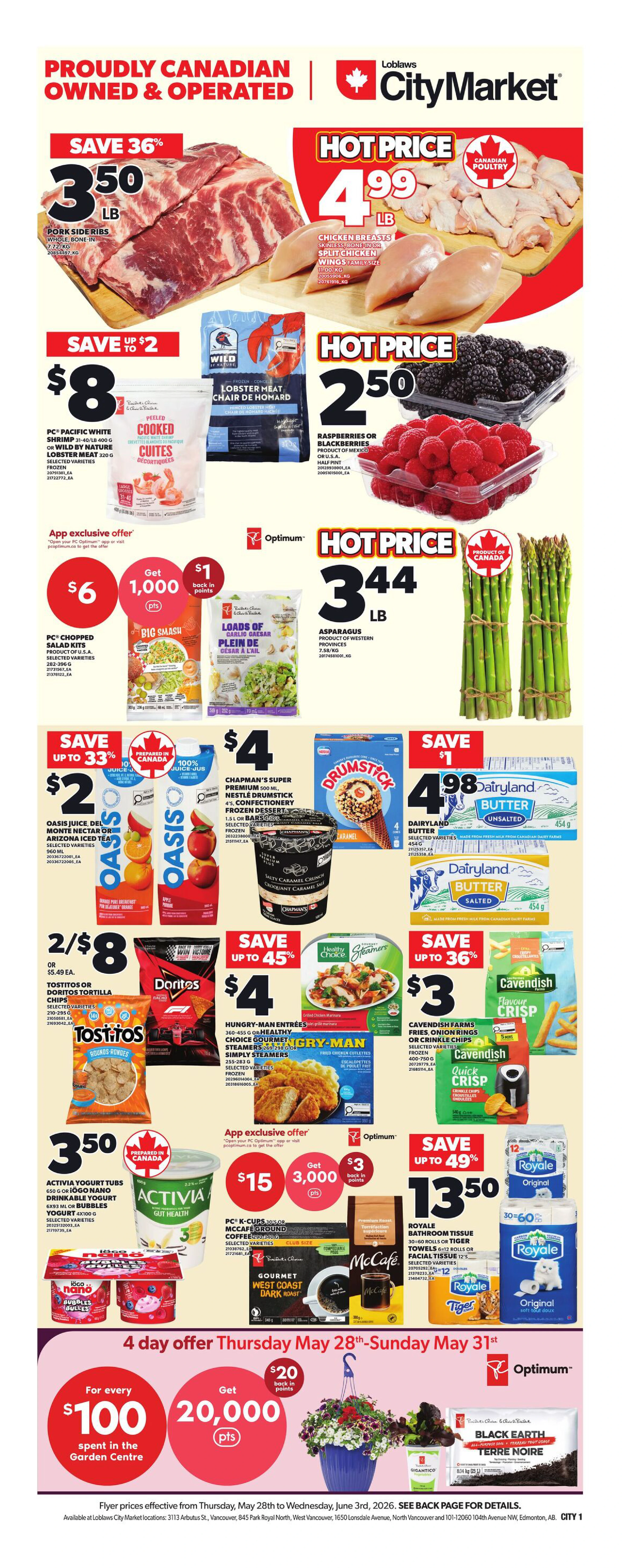 Weekly Flyer - Valid Thursday, May 28 - Wednesday, June 03