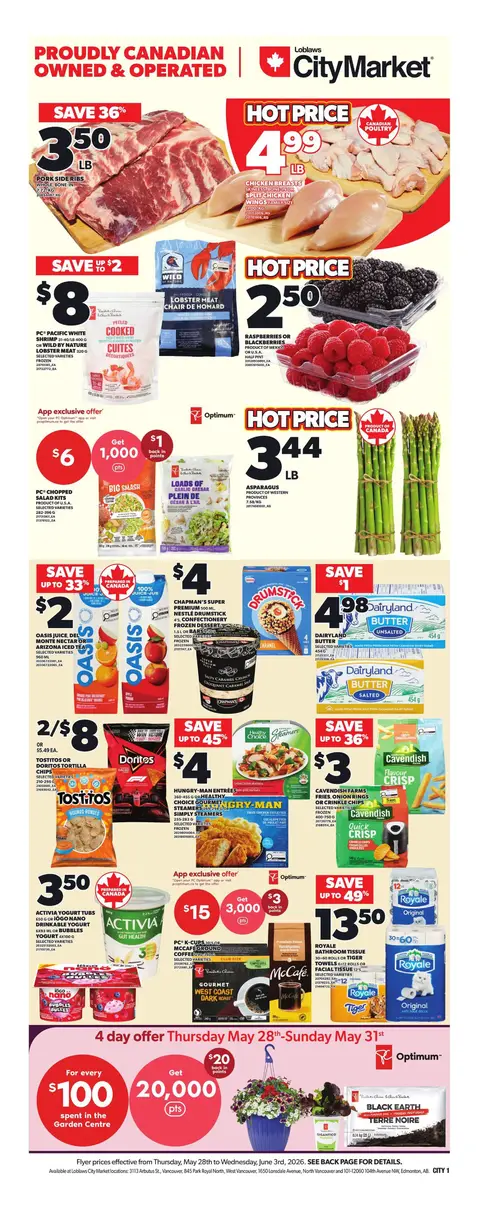 Weekly Flyer - Valid Thursday, May 28 - Wednesday, June 03