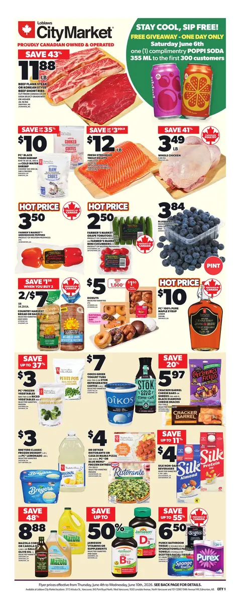 Weekly Flyer - Valid Thursday June 4 - Wednesday June 10