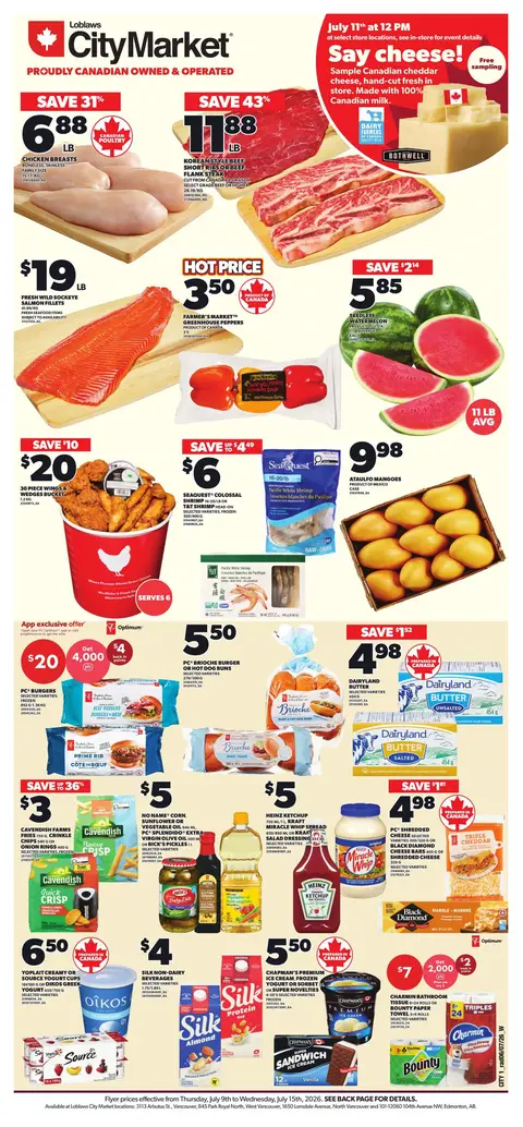 Weekly Flyer - Valid Thursday, July 9 - Wednesday, July 15