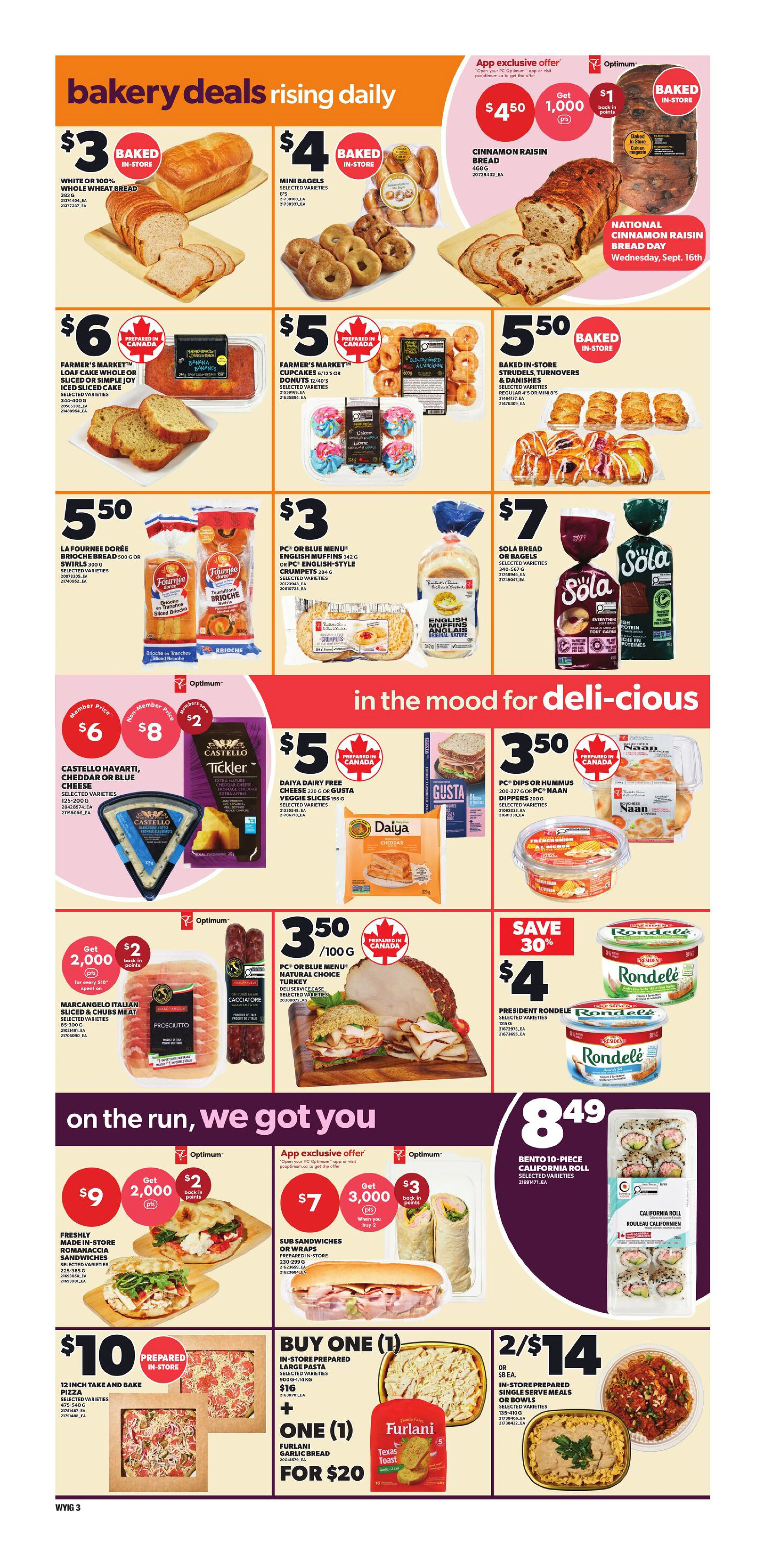 Loblaws City Market Weekly Flyer - Valid Thursday, September 10 - Wednesday, September 16 - Page 6