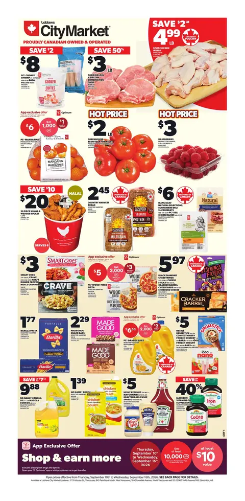 Weekly Flyer - Valid Thursday, September 10 - Wednesday, September 16