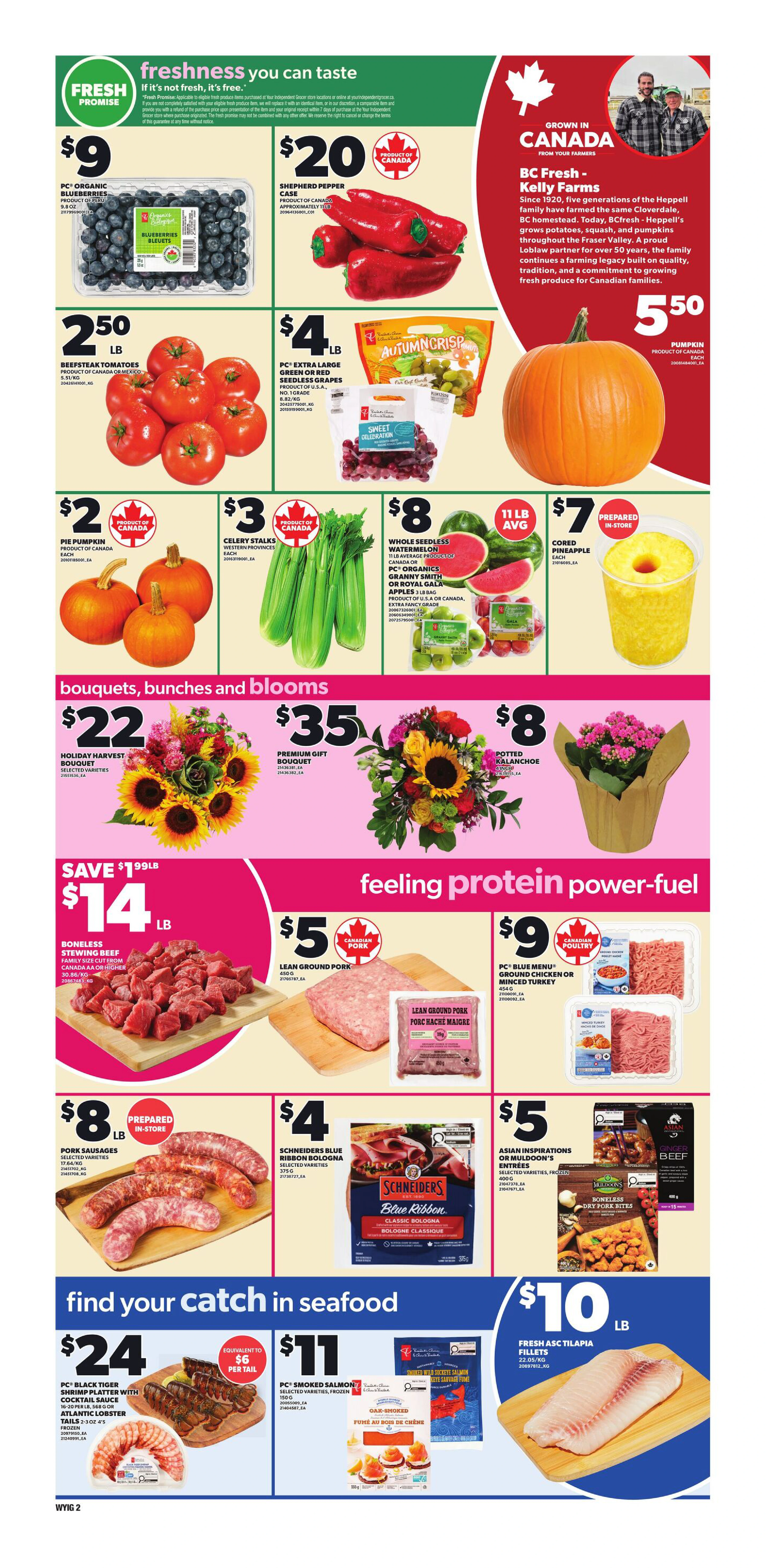 Loblaws City Market Weekly Flyer - Valid Thursday, September 17 - Wednesday, September 23 - Page 3